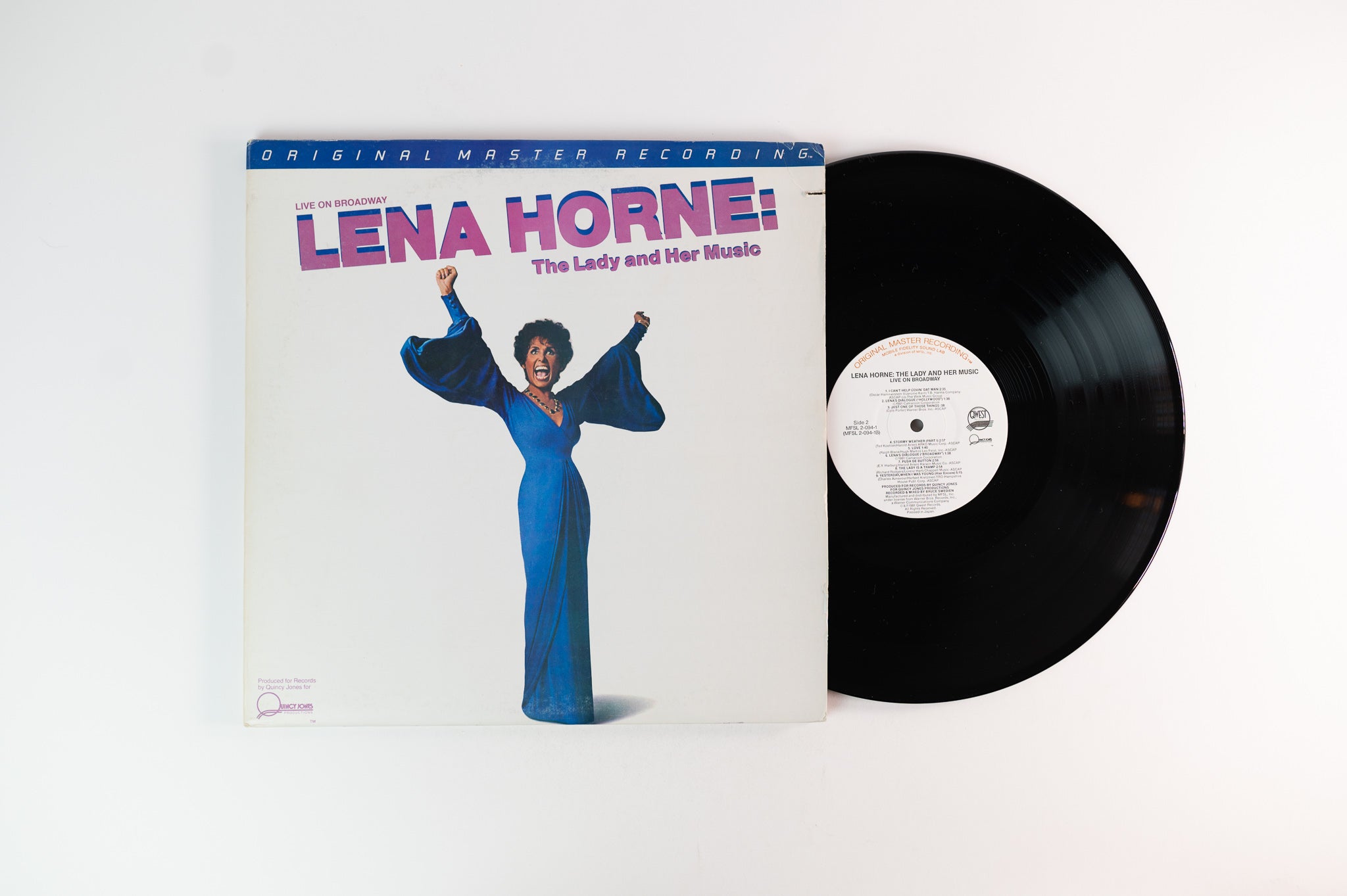 Lena Horne - Live On Broadway Lena Horne: The Lady And Her Music on Mobile Fidelity Sound Lab