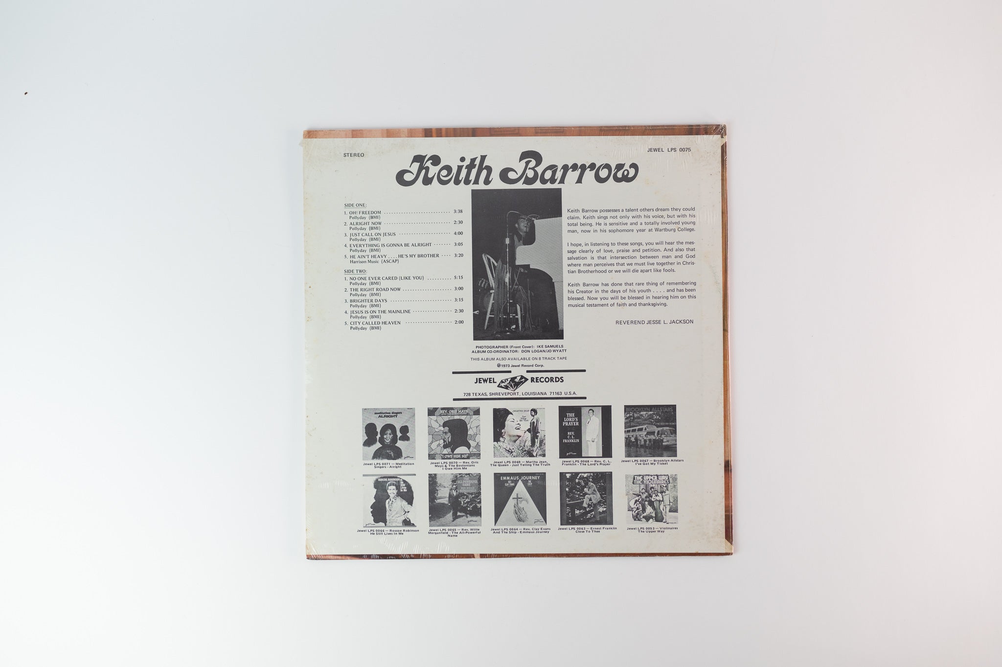 Keith Barrow - Keith Barrow on Jewel Sealed