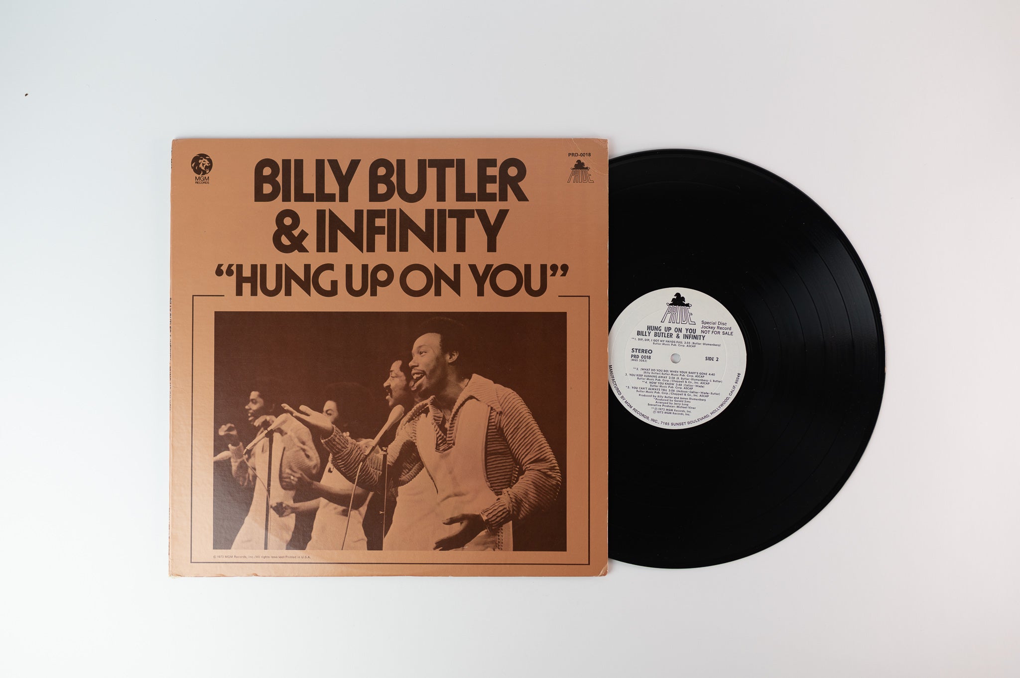 Billy Butler - Hung Up On You on Pride Promo