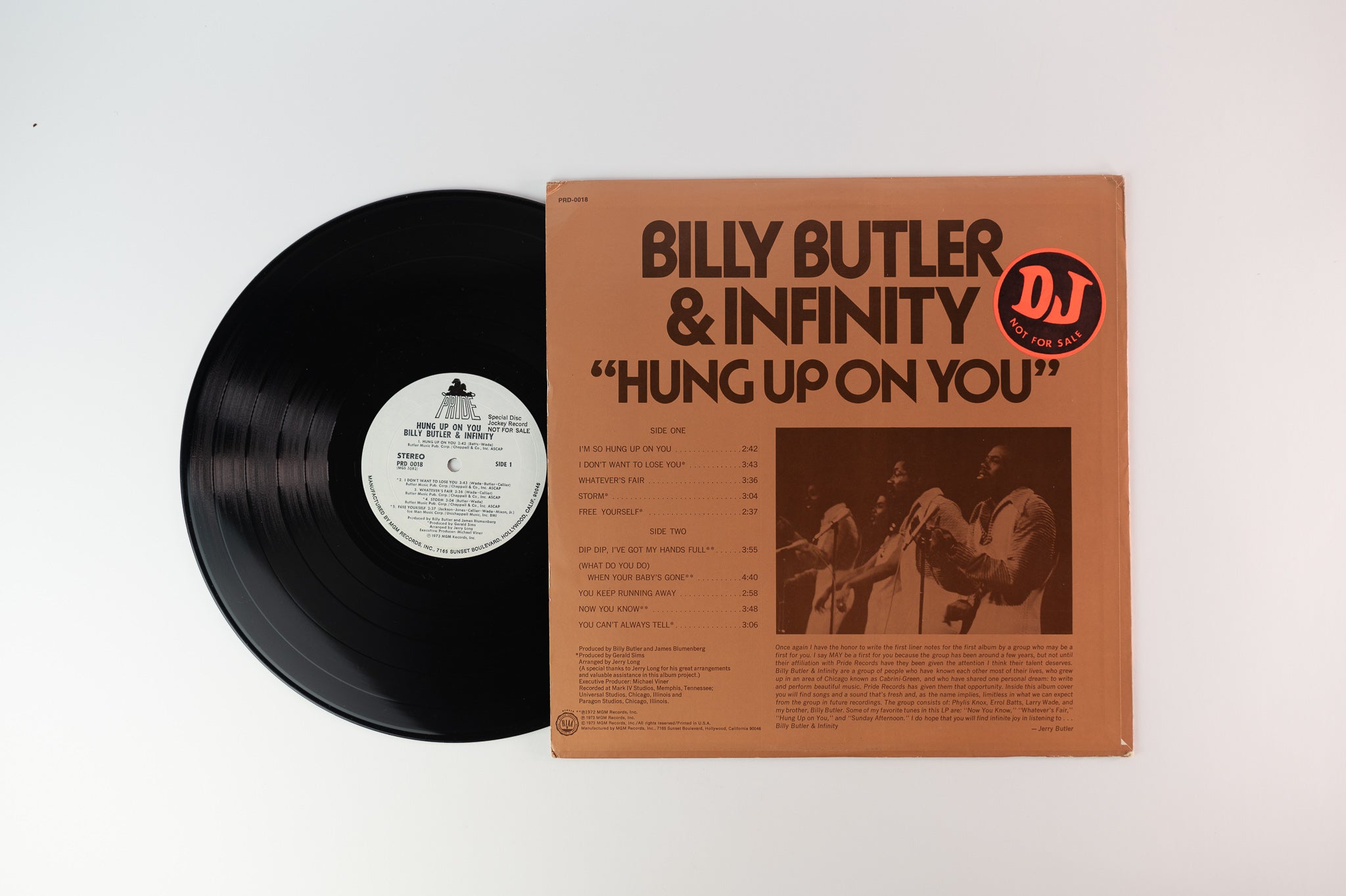 Billy Butler - Hung Up On You on Pride Promo