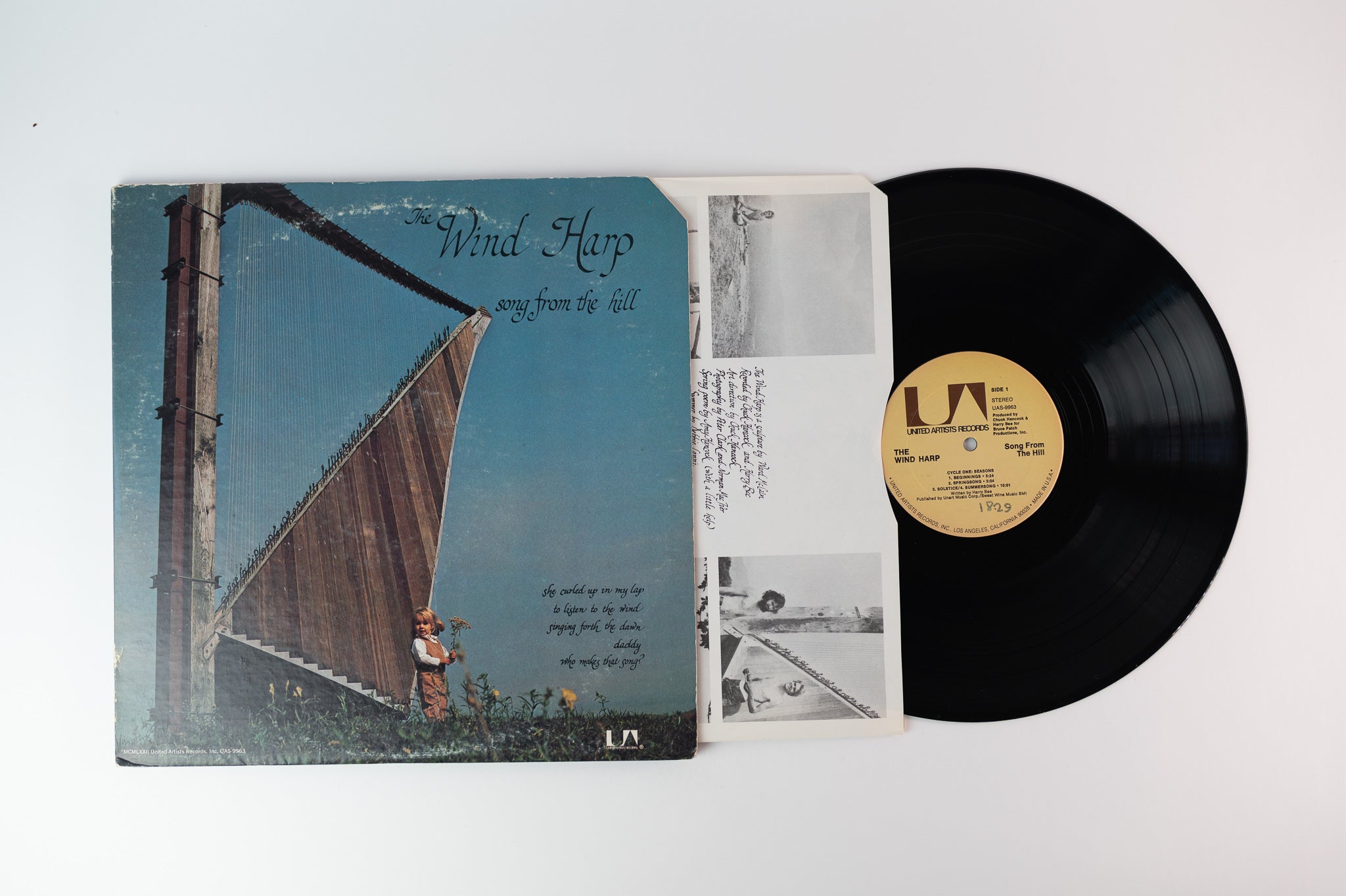 The Wind Harp - Song From The Hill on United Artists