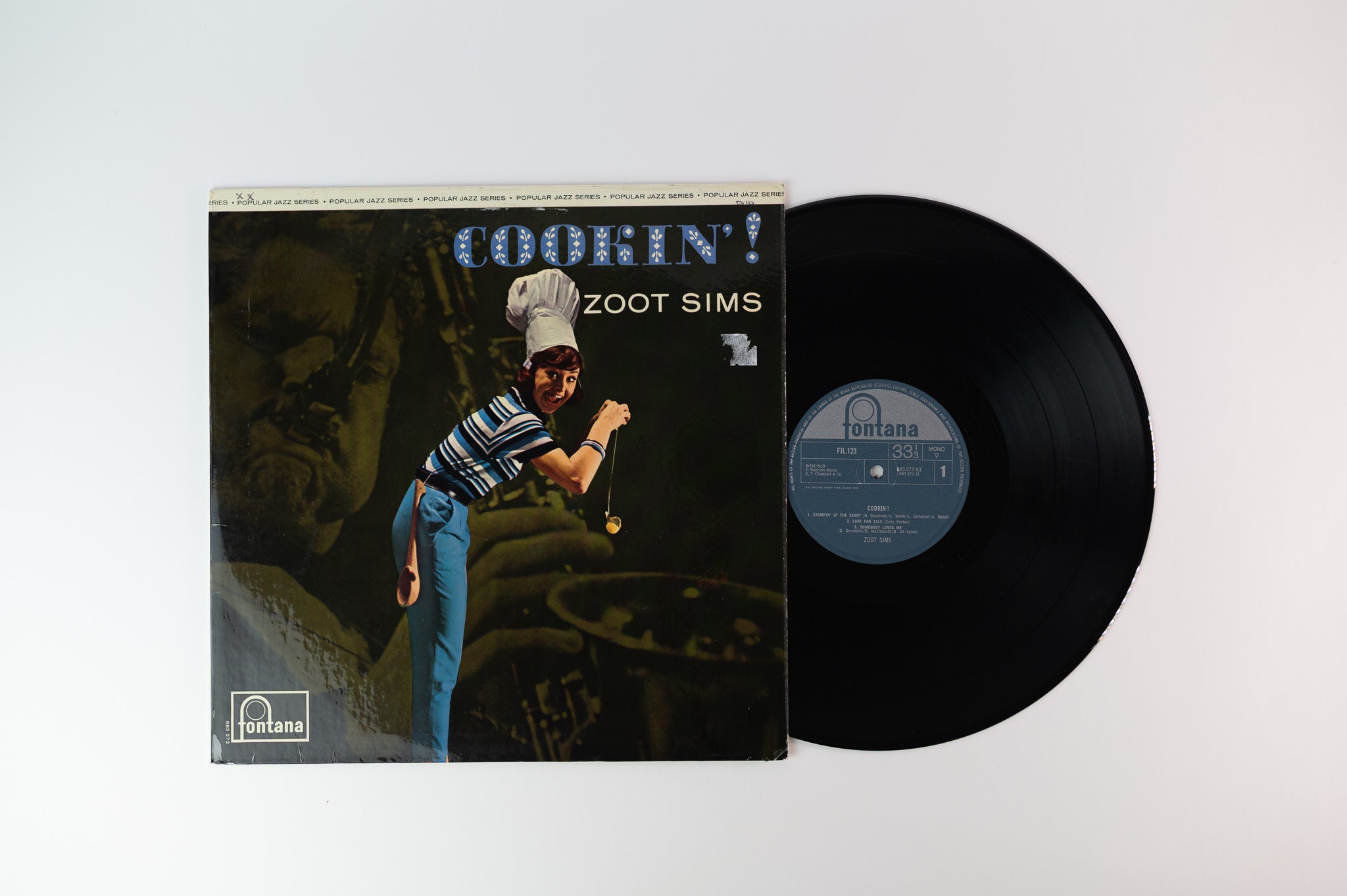 Zoot Sims - Cookin'! on Fontana Mono UK Pressing