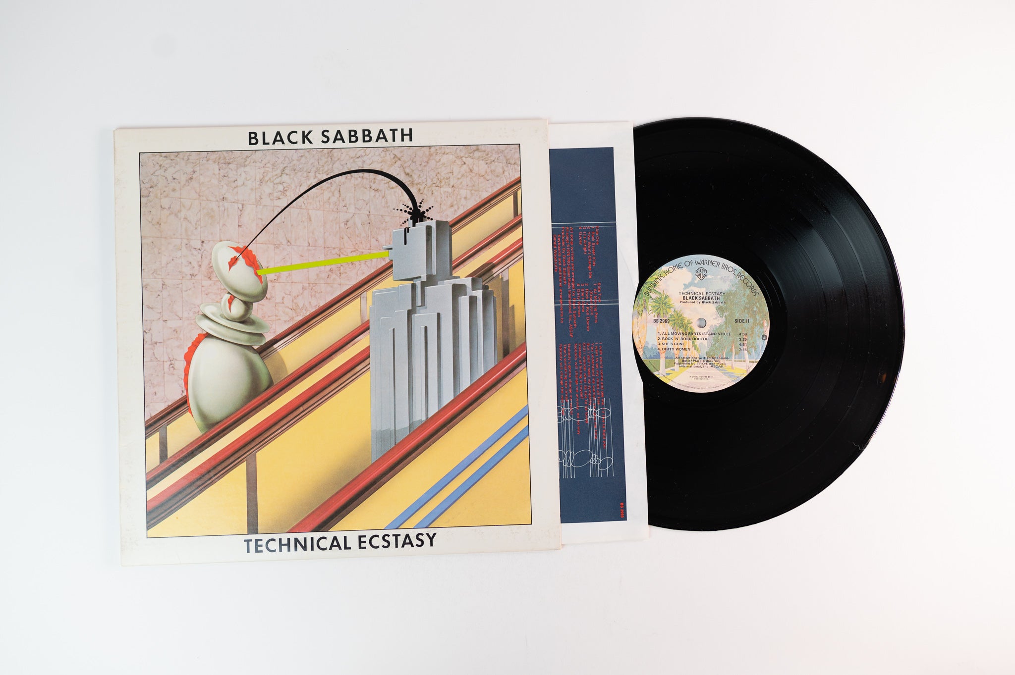 Black Sabbath - Technical Ecstasy on Warner Bros