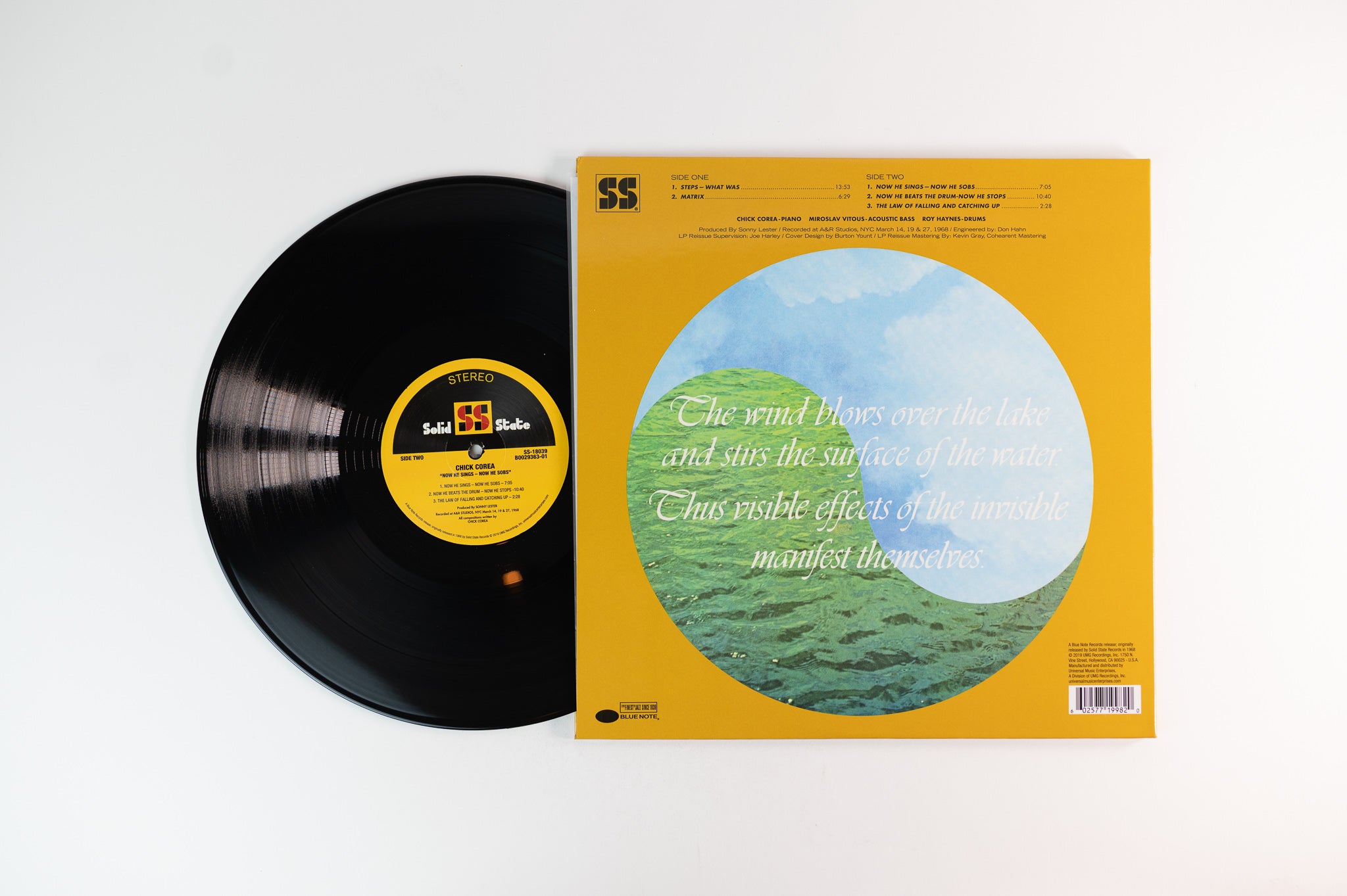 Chick Corea - Now He Sings, Now He Sobs on Solid State / Blue Note Tone Poet Series Reissue