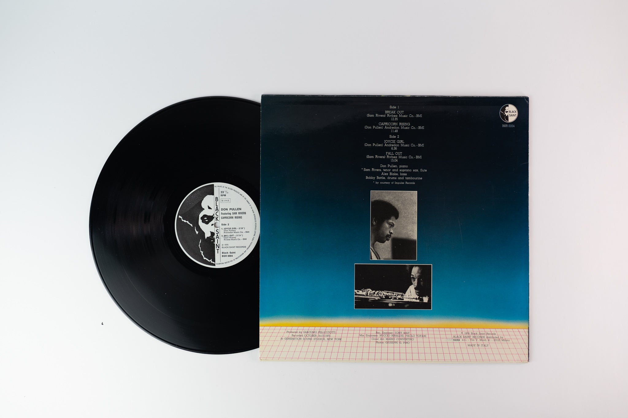Don Pullen - Capricorn Rising on Black Saint Italian Pressing