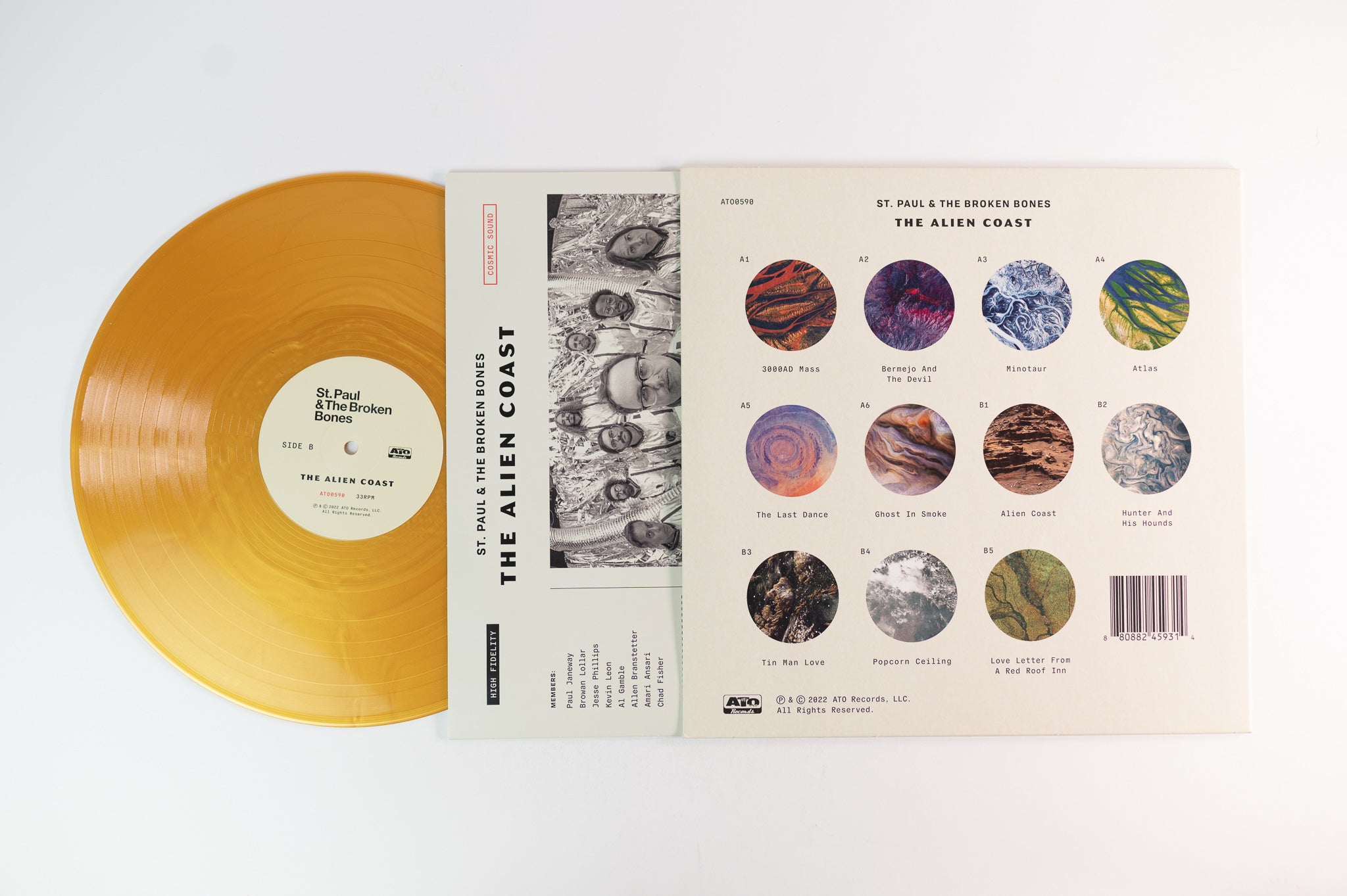 St. Paul & The Broken Bones - The Alien Coast on ATO Ltd Gold Vinyl