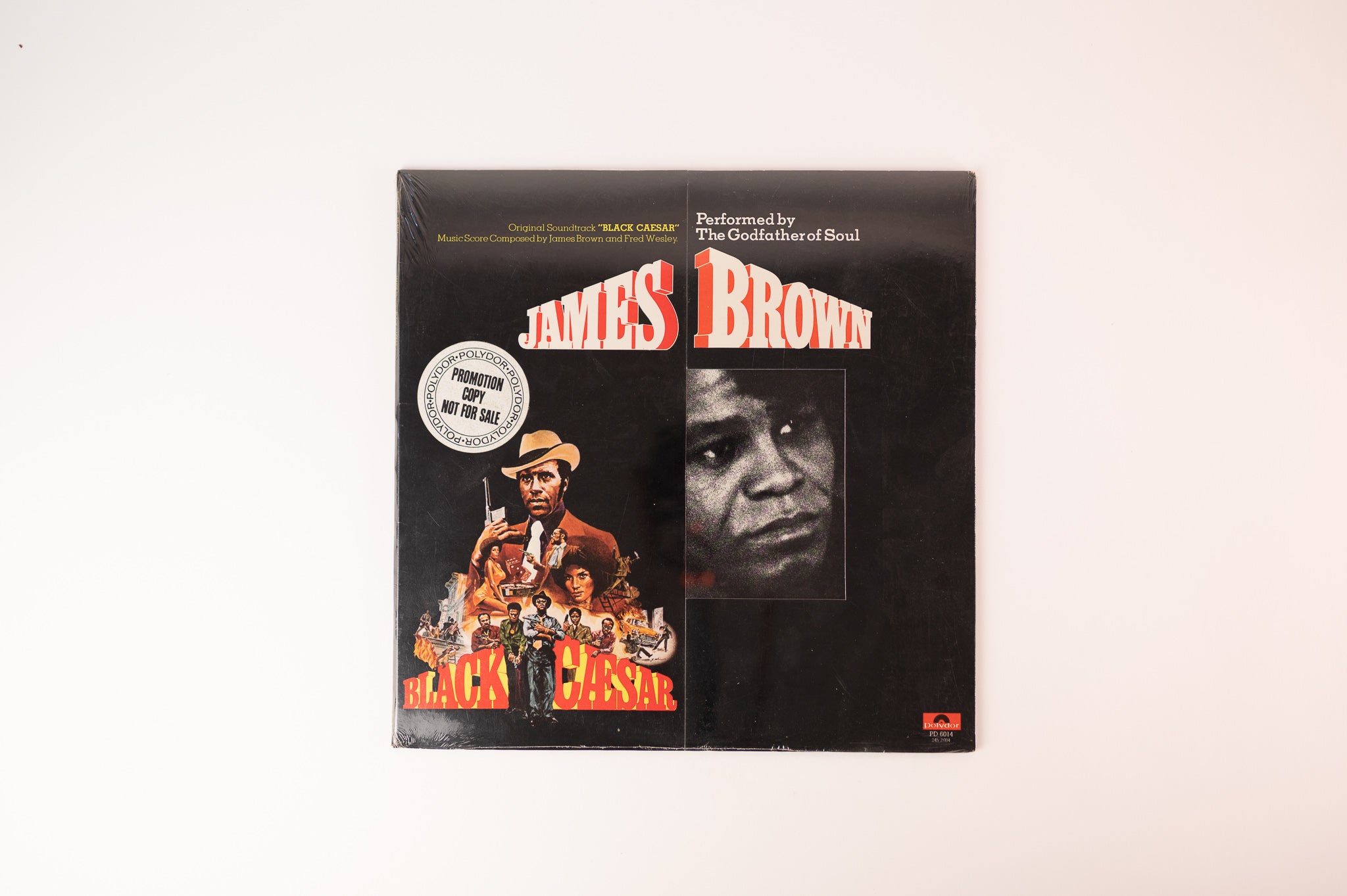 James Brown - Black Caesar (Original Soundtrack) on Polydor - Sealed Promo