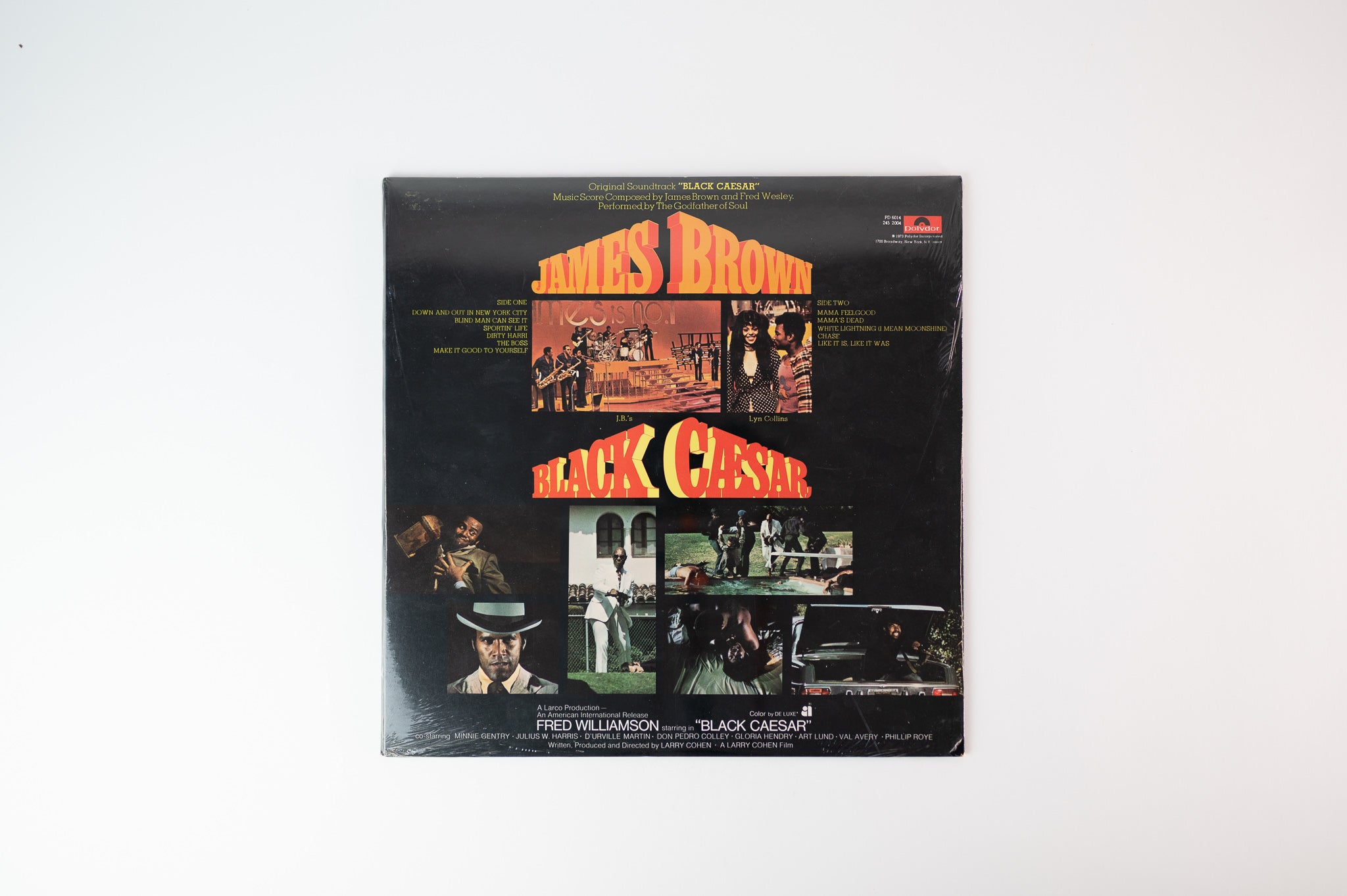 James Brown - Black Caesar (Original Soundtrack) on Polydor - Sealed Promo
