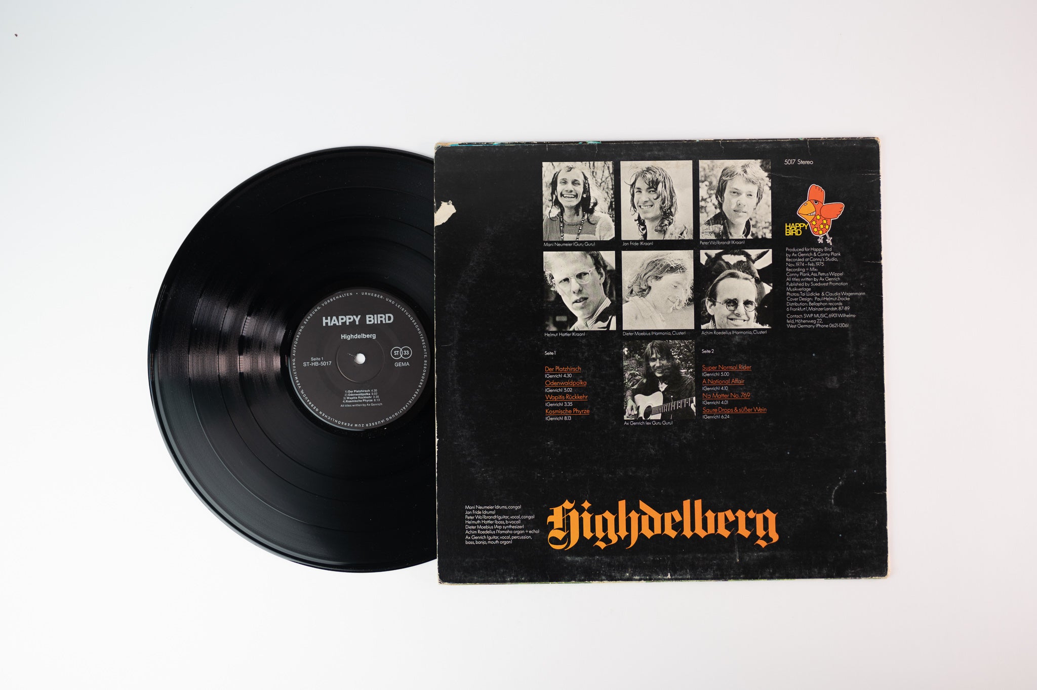 Highdelberg - Highdelberg on Happy Bird - German Pressing