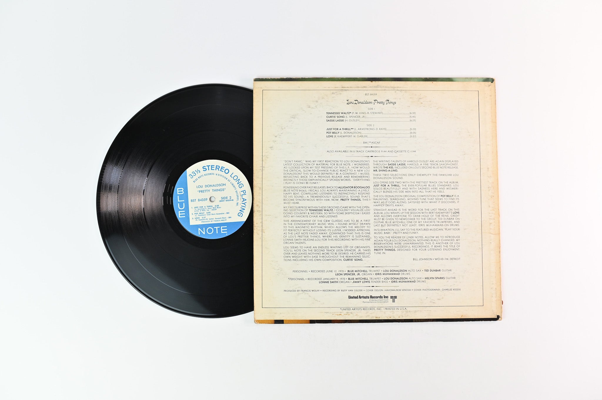Lou Donaldson - Pretty Things on Blue Note Liberty