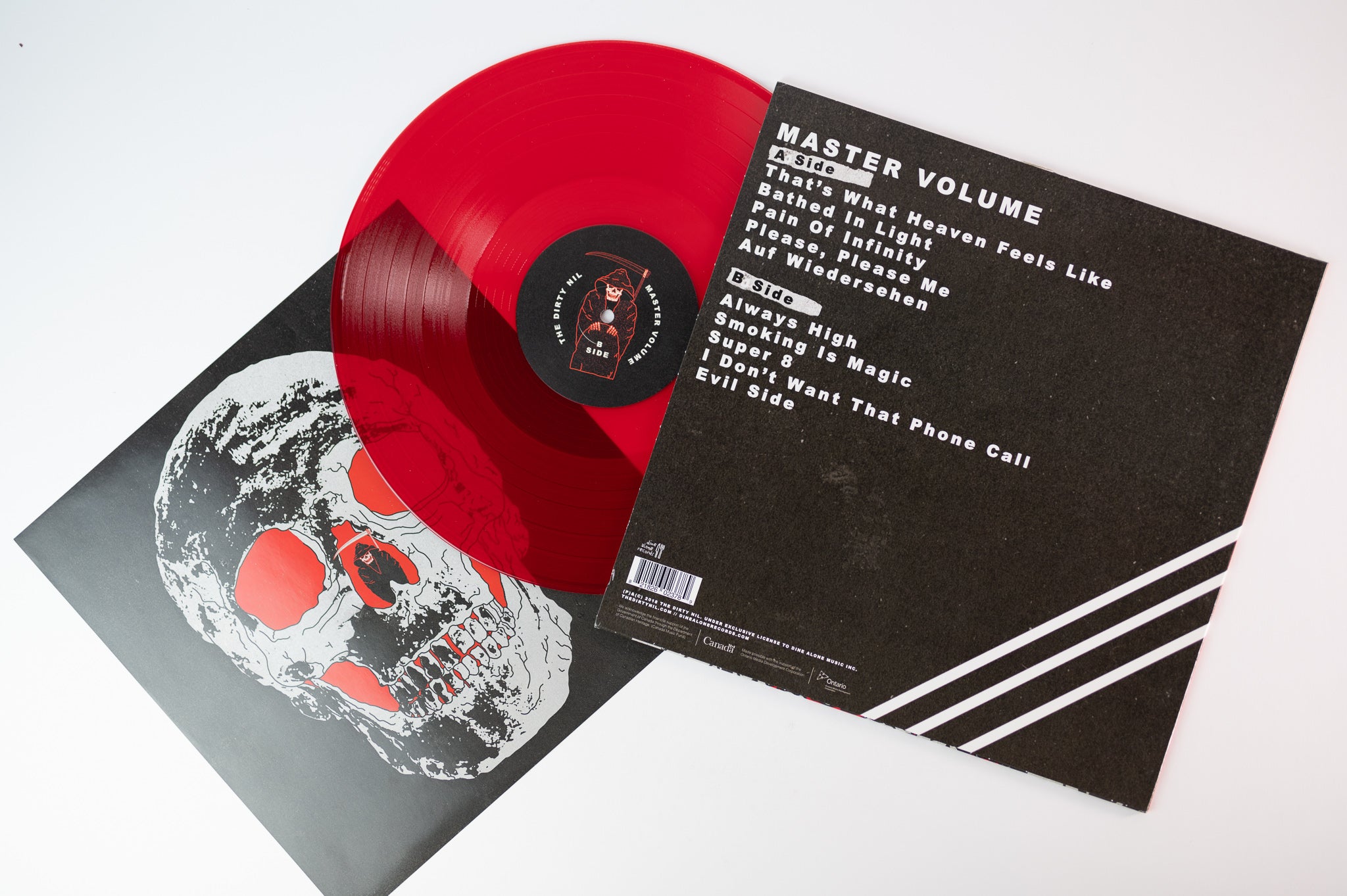 The Dirty Nil - Master Volume on Dine Alone Records - Red Vinyl