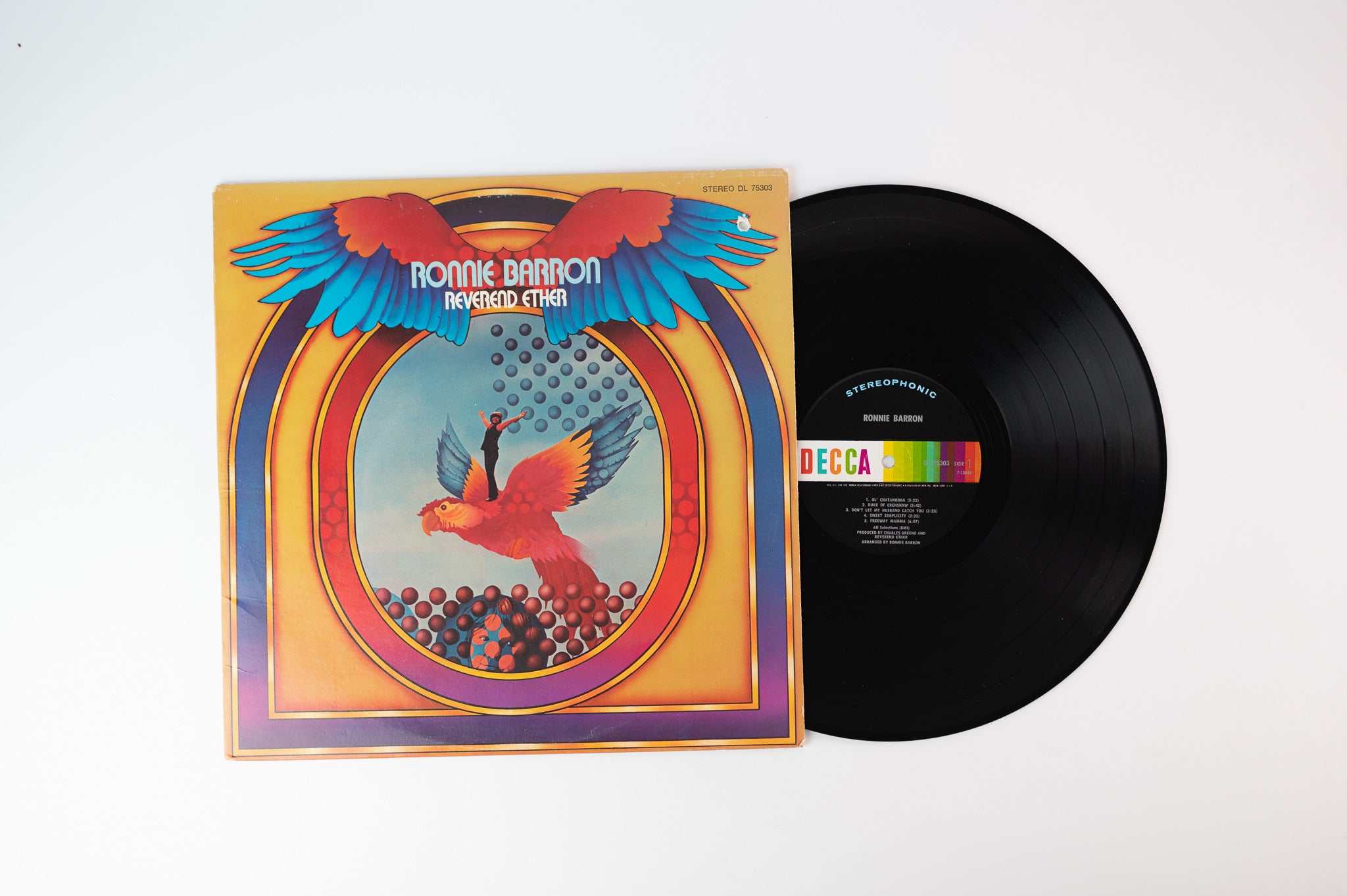 Ronnie Barron - Reverend Ether on Decca