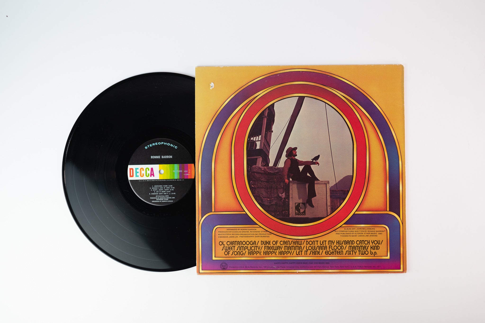 Ronnie Barron - Reverend Ether on Decca