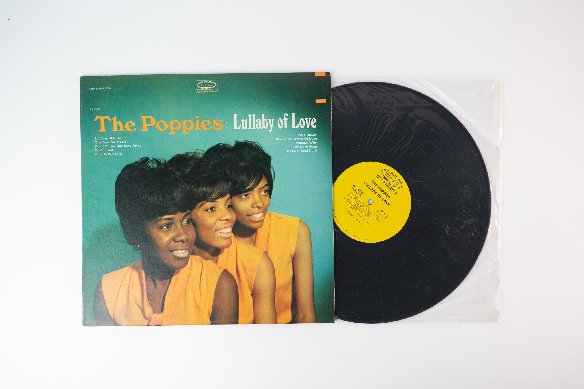 The Poppies - Lullaby Of Love on Epic - Stereo - Sealed