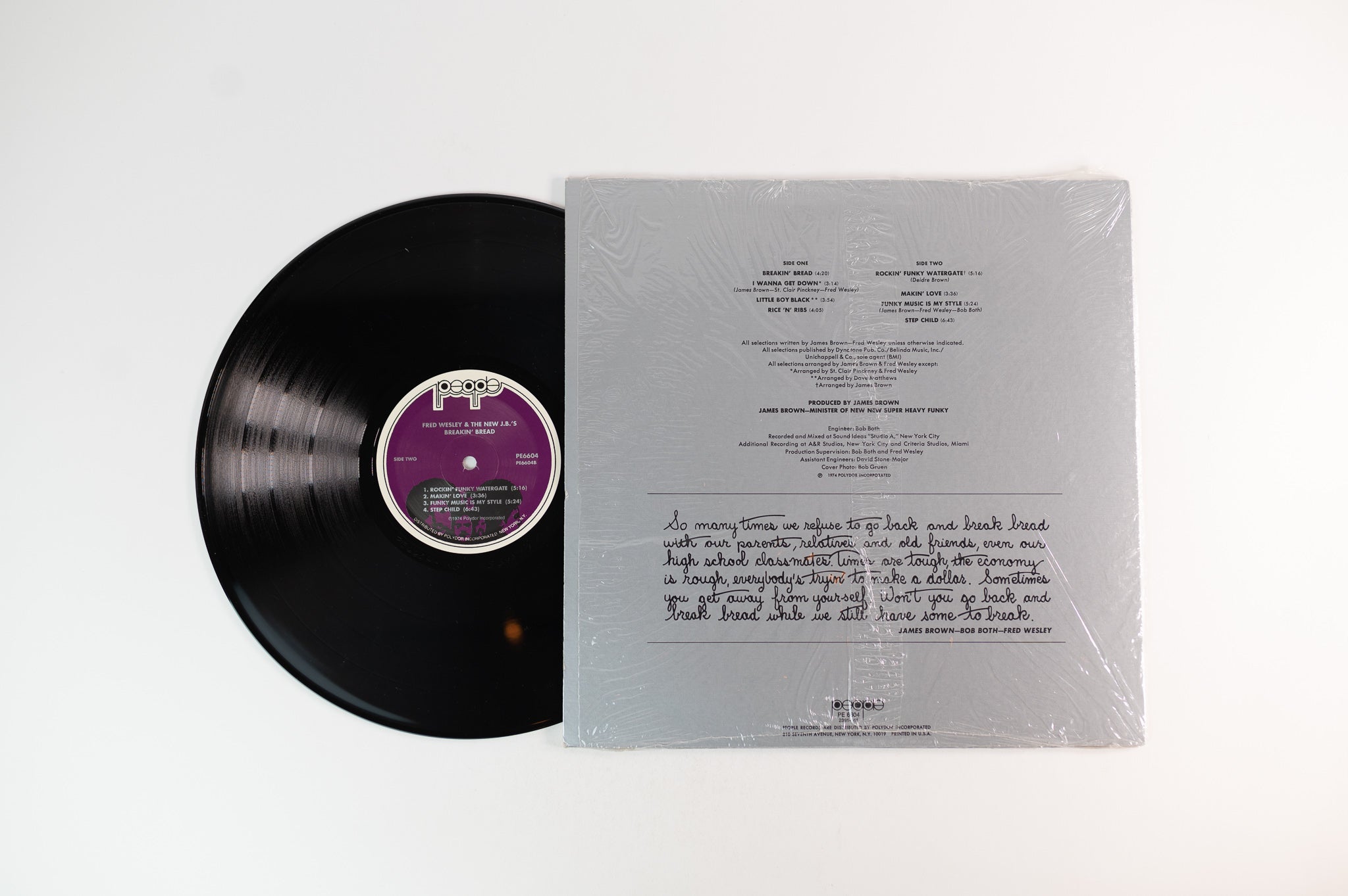 Fred & The New J.B.'s - Breakin' Bread on People Reissue