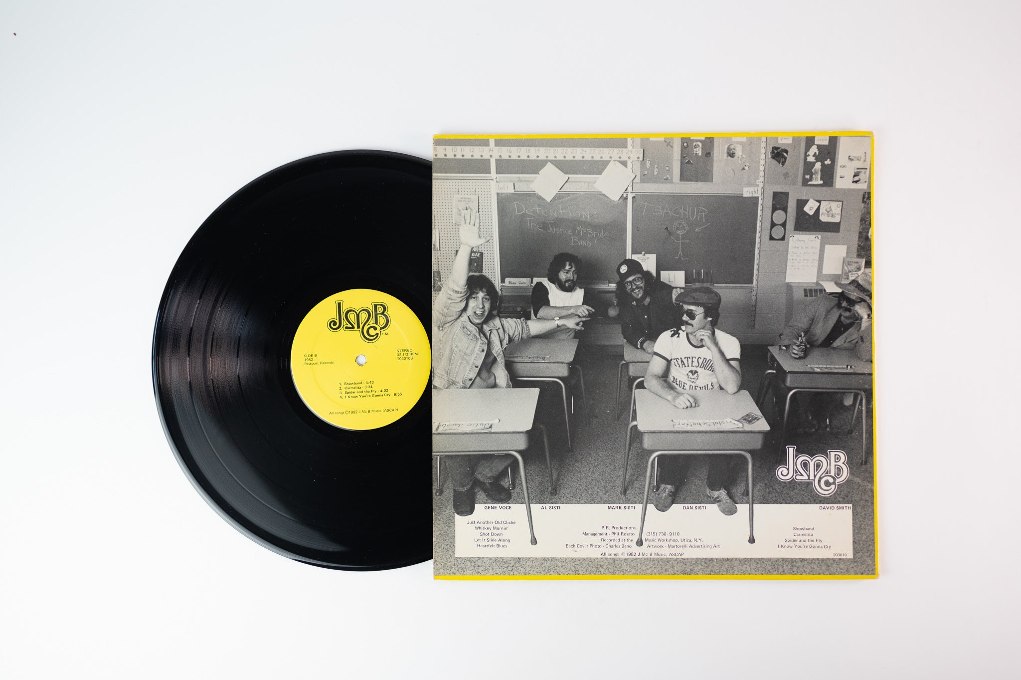 The Justice McBride Band - Children At Play on Passport Records - Private press