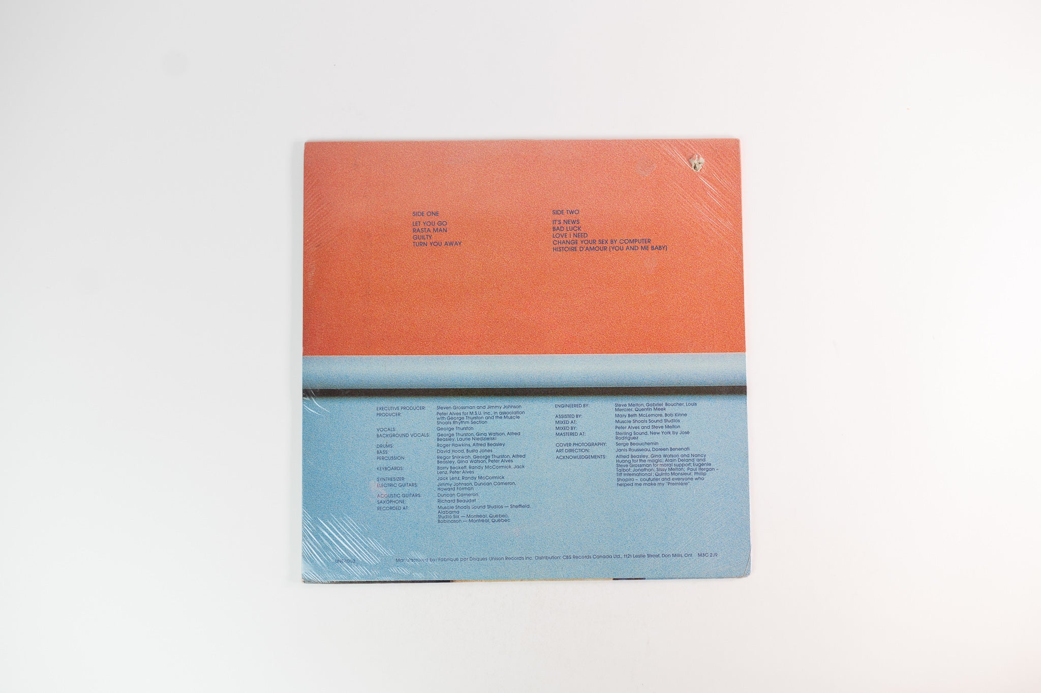 Georges Thurston - Première on Unison Sealed