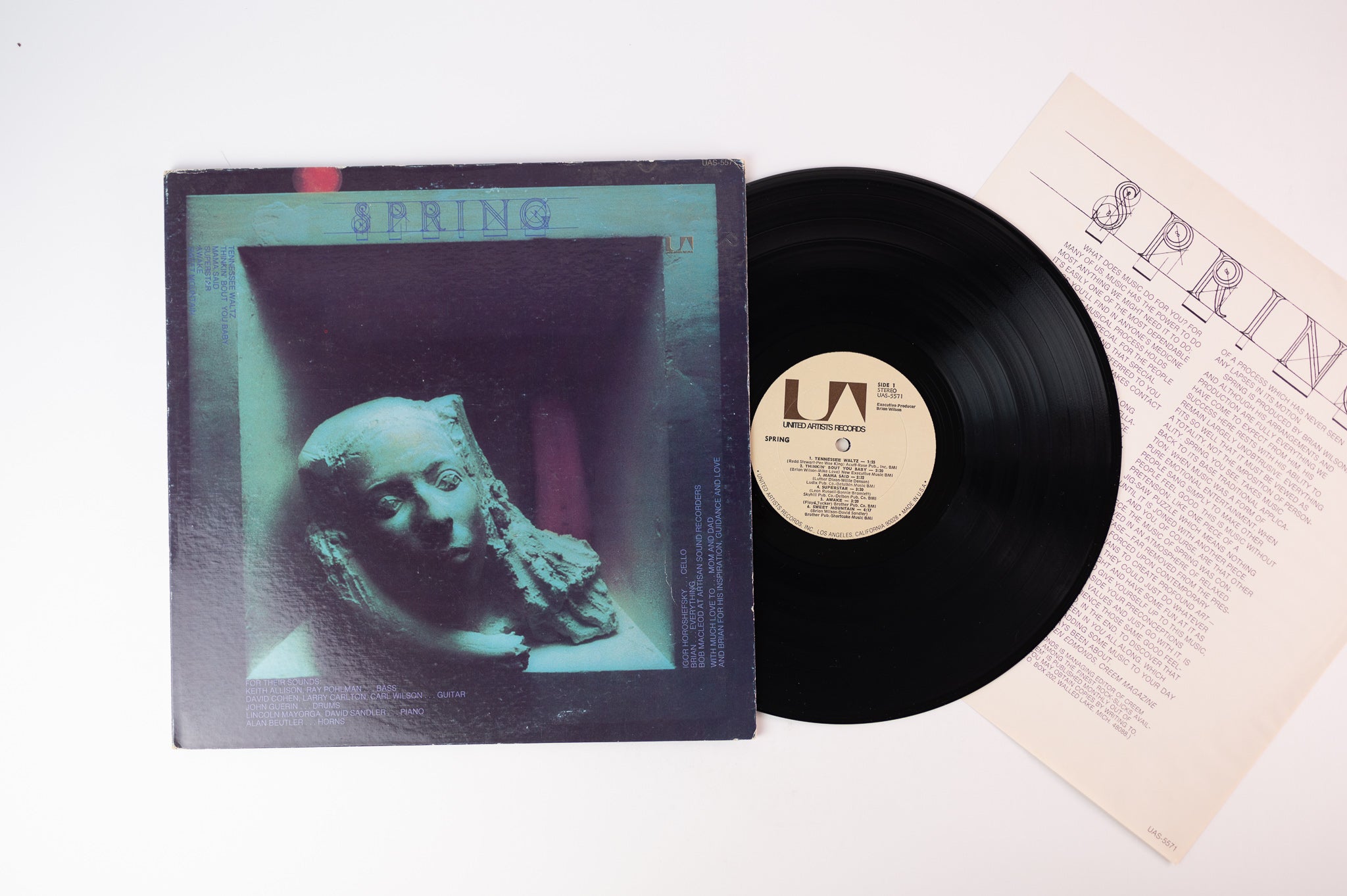 Spring - S/T Self-Titled on United Artists Records