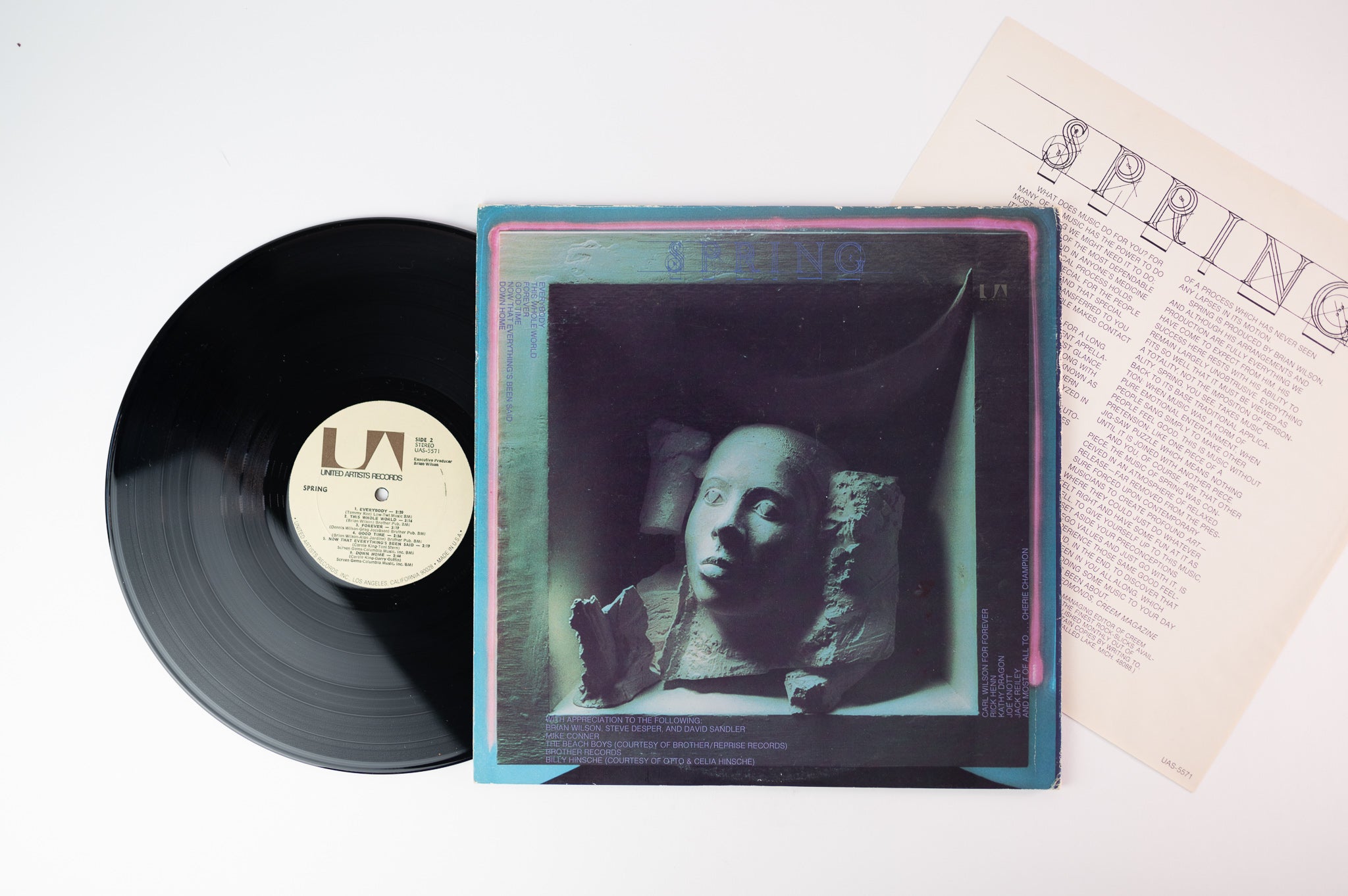 Spring - S/T Self-Titled on United Artists Records