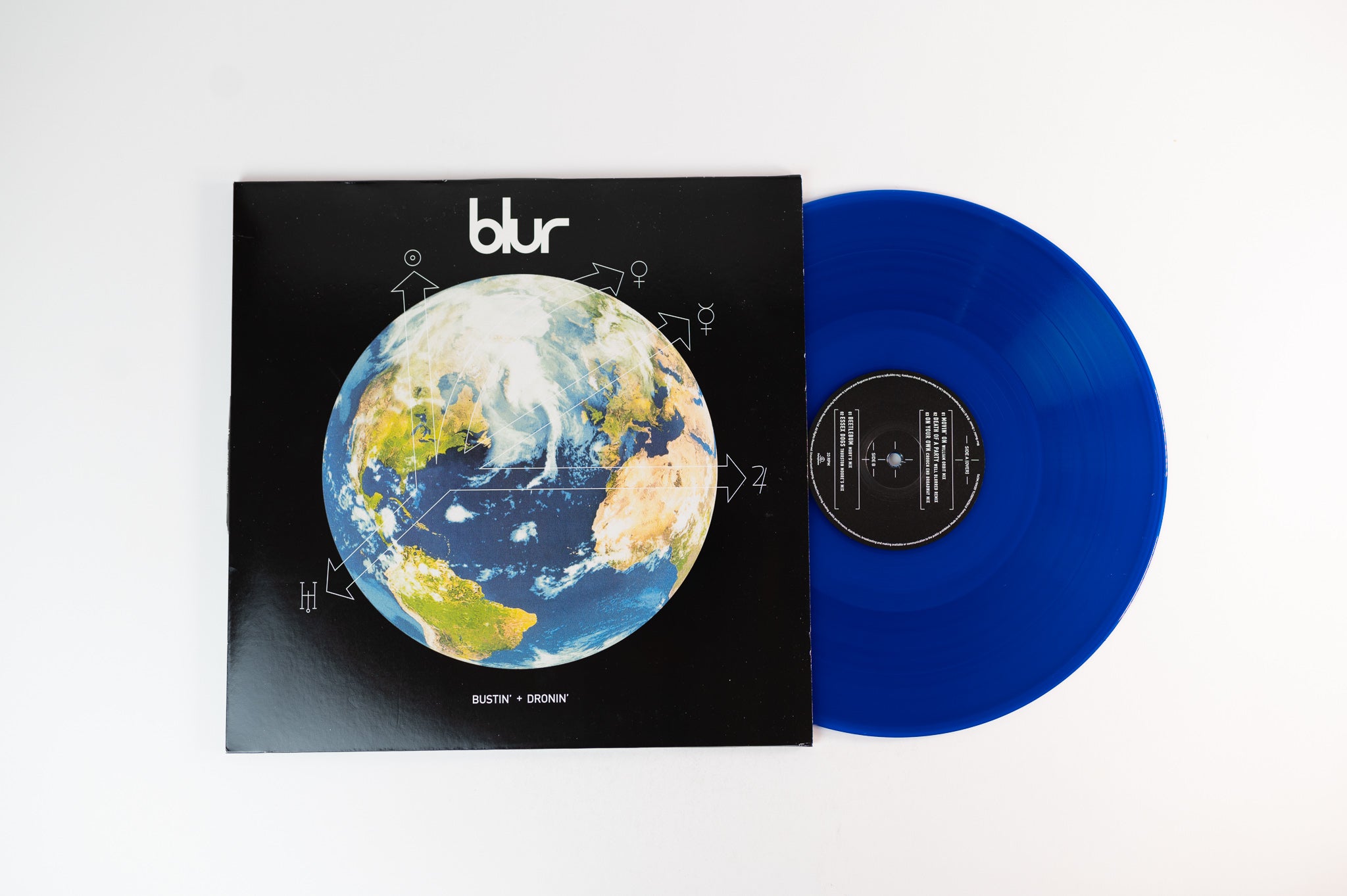 Blur - Bustin' + Dronin' on Parlophone Blue & Green Vinyl Reissue