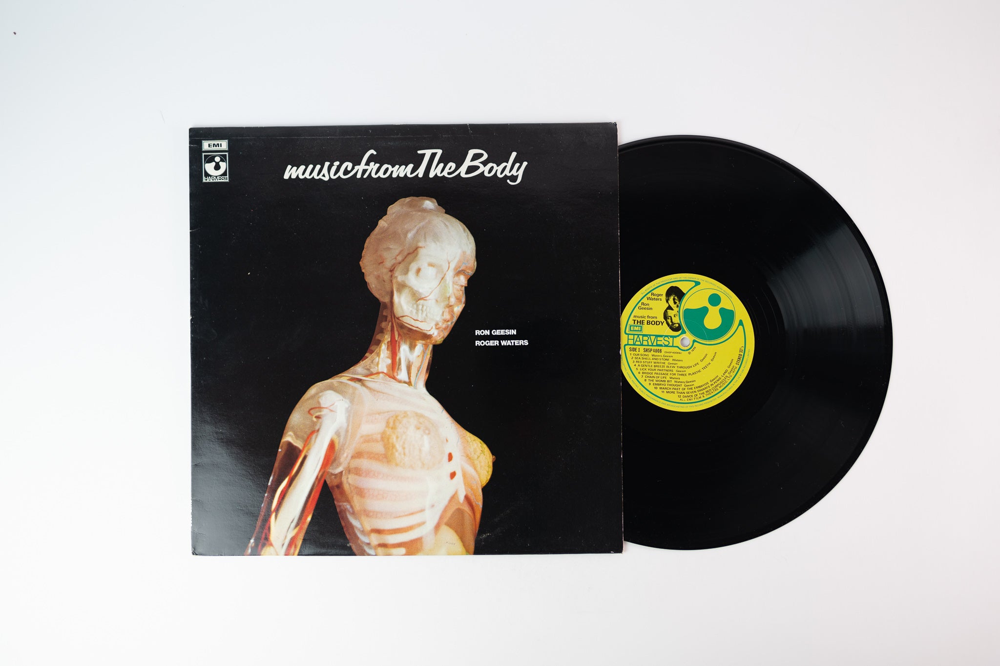 Ron Geesin & Roger Waters - Music From The Body on Harvest UK pressing