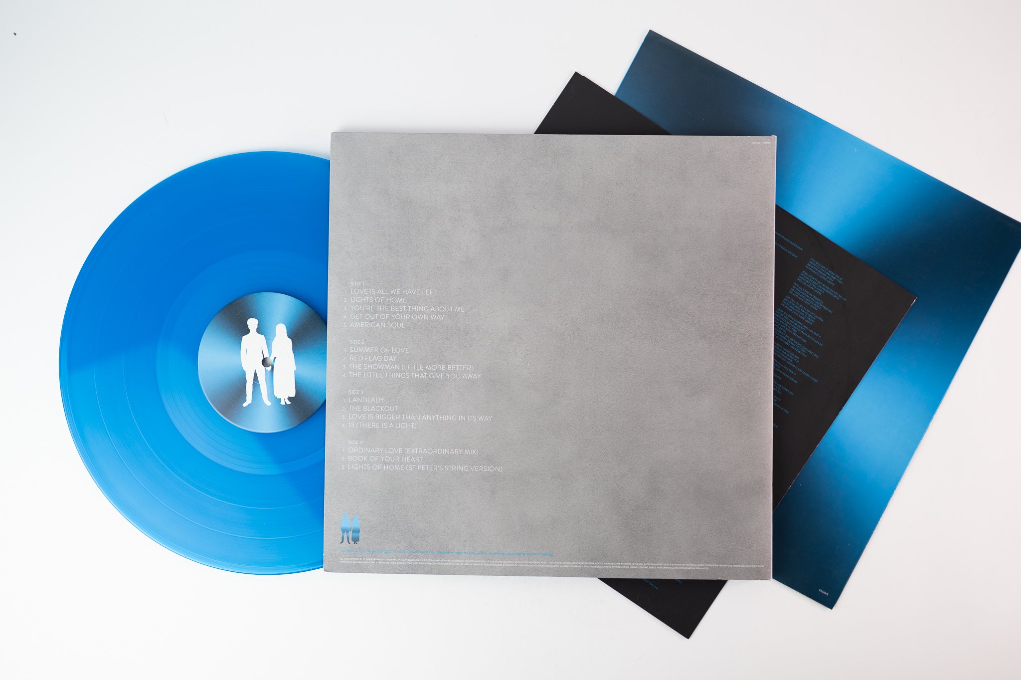 U2 - Songs Of Experience on Island - Blue Vinyl