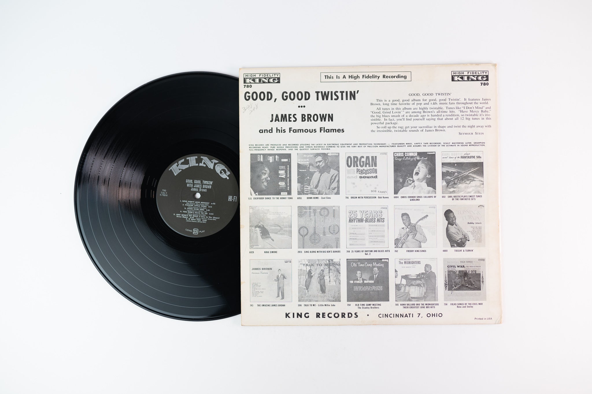 James Brown - Good, Good, Twistin' With James Brown on King 780