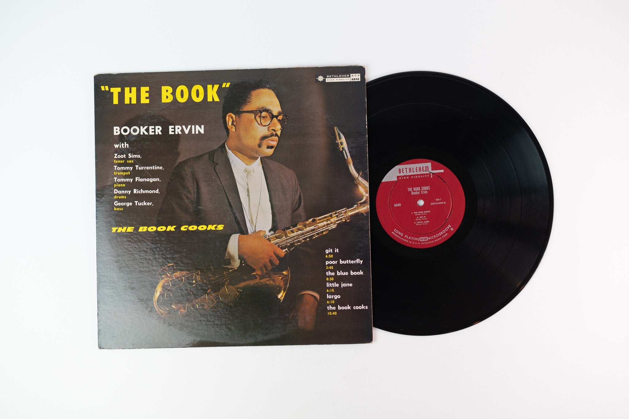 Booker Ervin - The Book Cooks on Bethlehem Mono Deep Groove Original