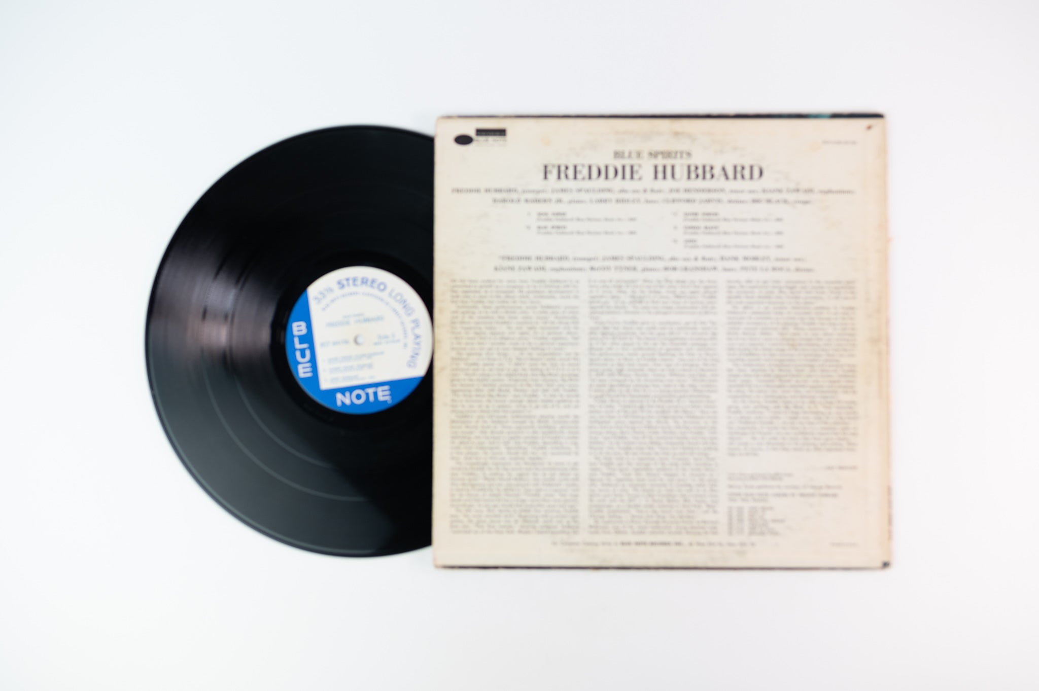 Freddie Hubbard - Blue Spirits on Blue Note BST 84196 NY Stereo