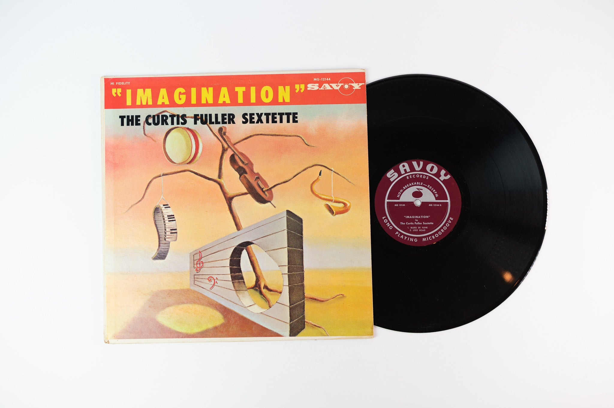 The Curtis Fuller Sextet - Imagination on Savoy Mono Deep Groove