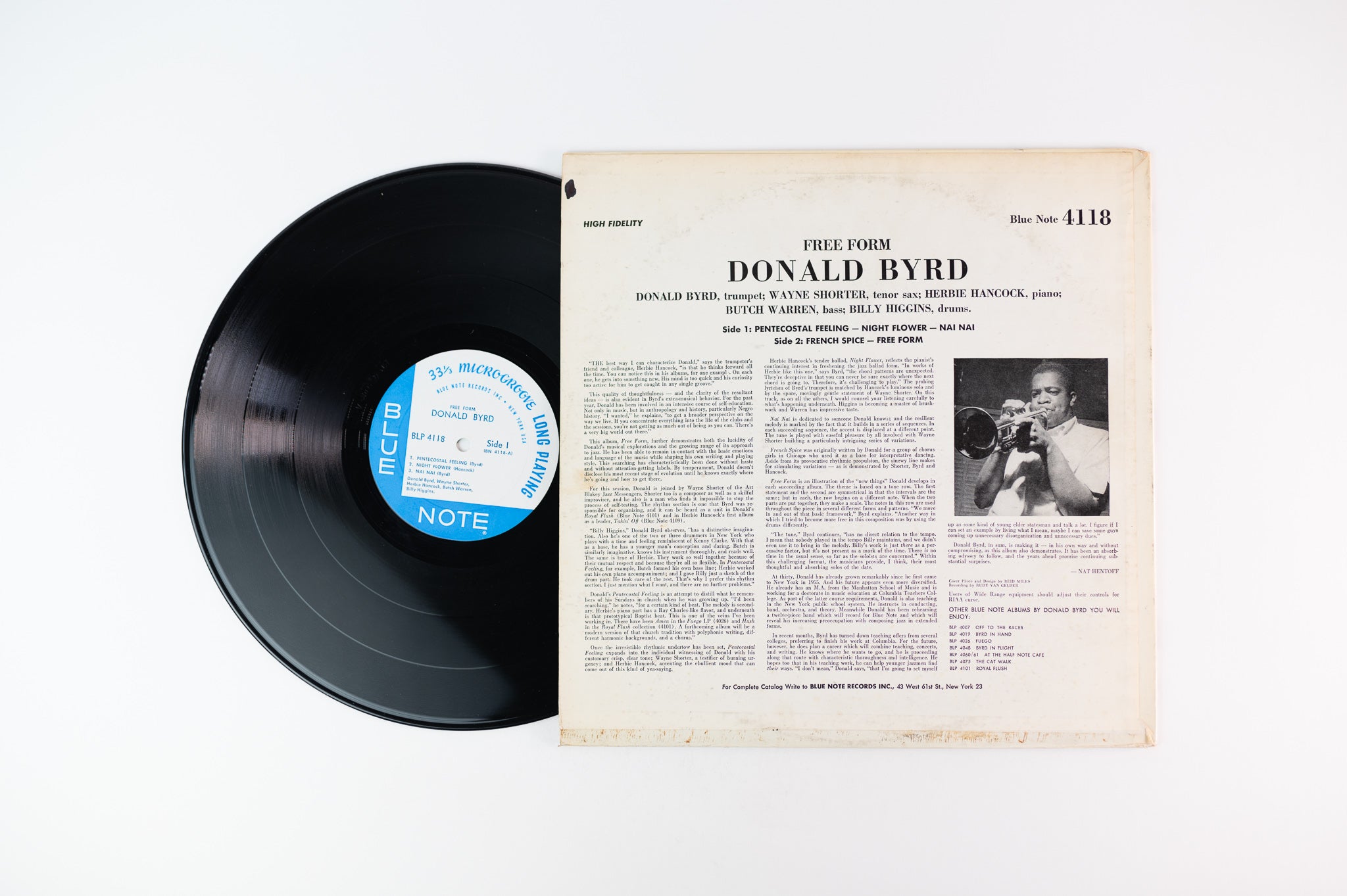 Donald Byrd - Free Form on Blue Note BLP 4118 NY Mono