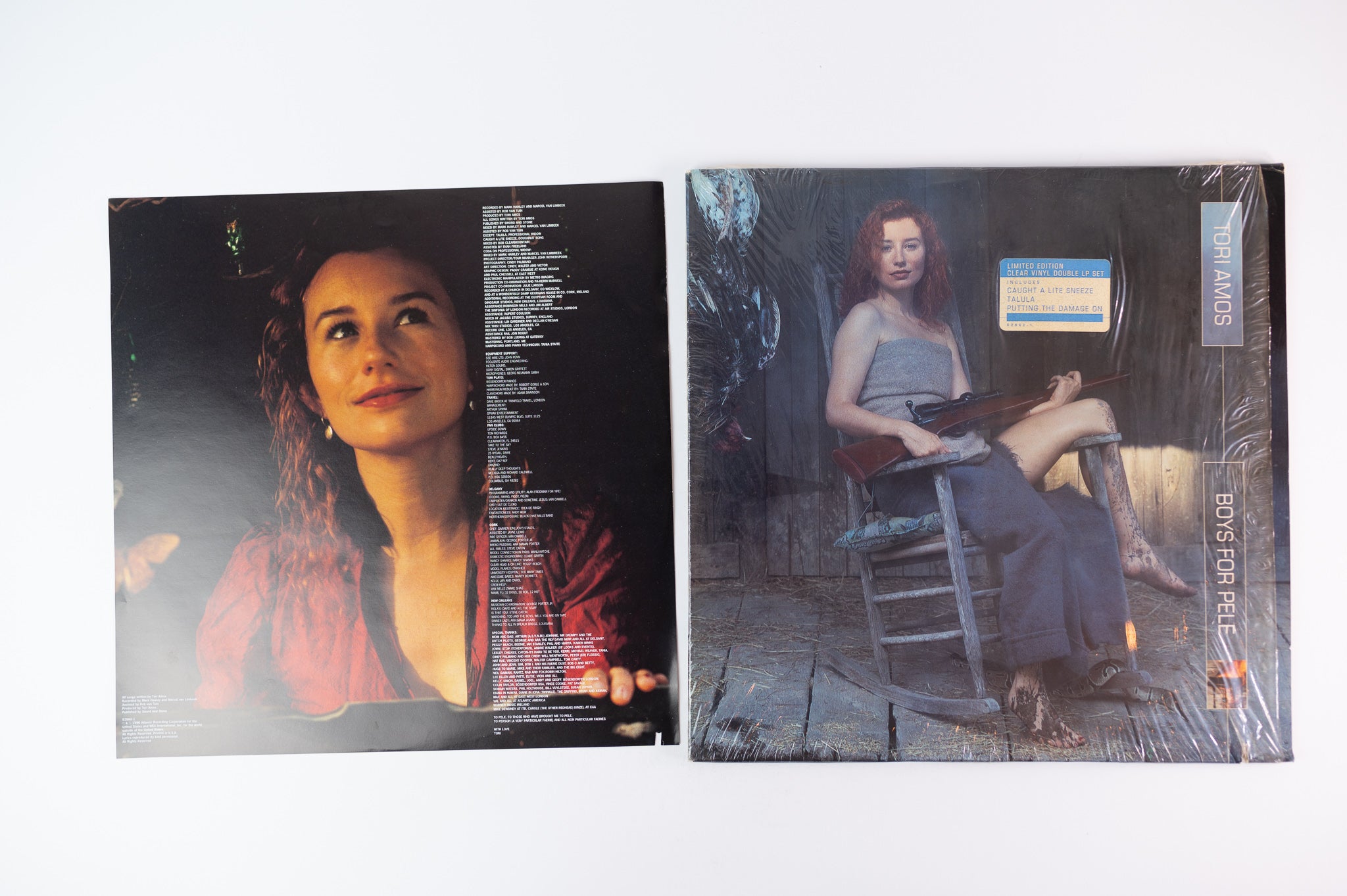 Tori Amos - Boys For Pele on Atlantic - Coke Bottle Clear Vinyl