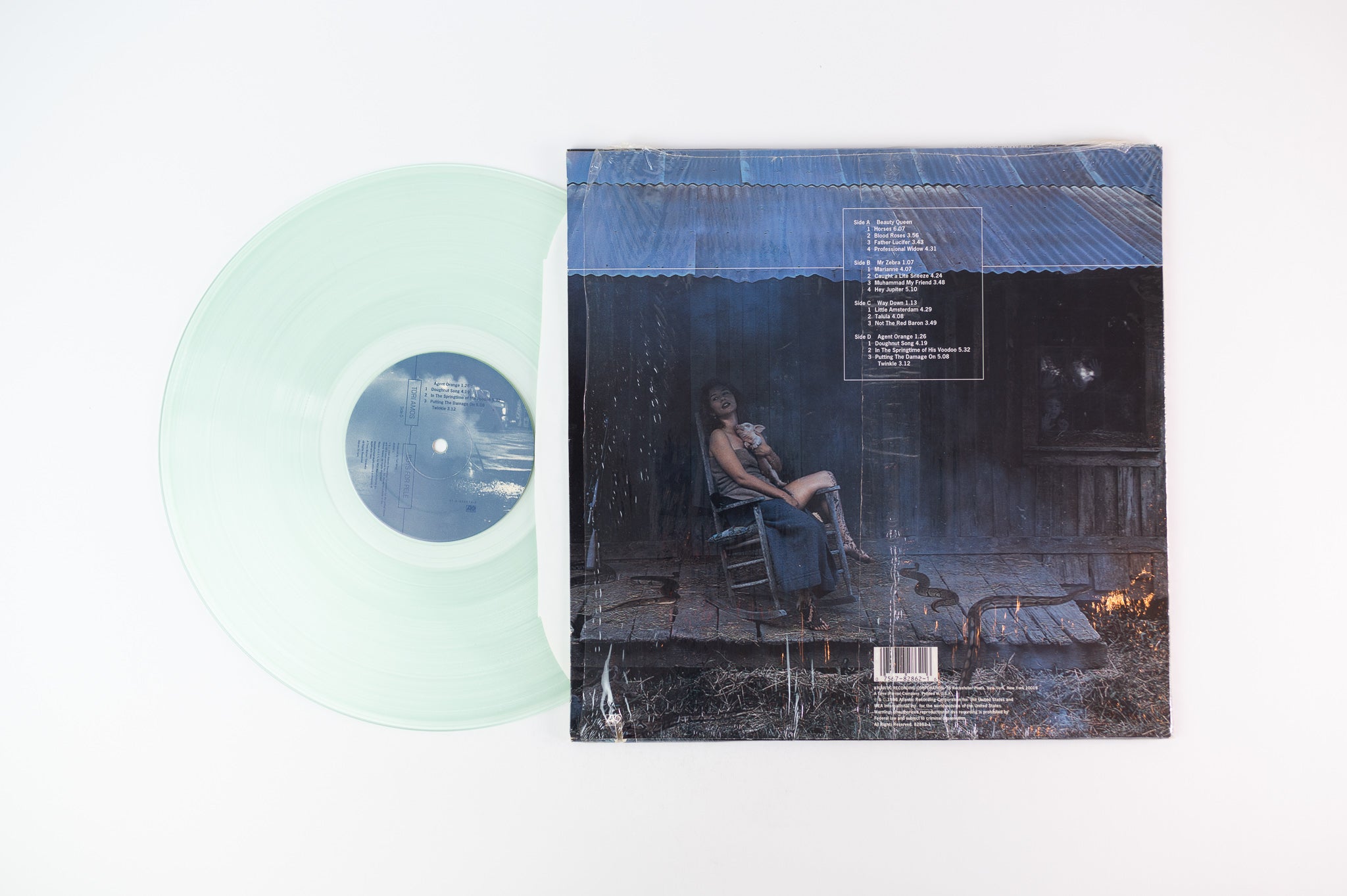 Tori Amos - Boys For Pele on Atlantic - Coke Bottle Clear Vinyl