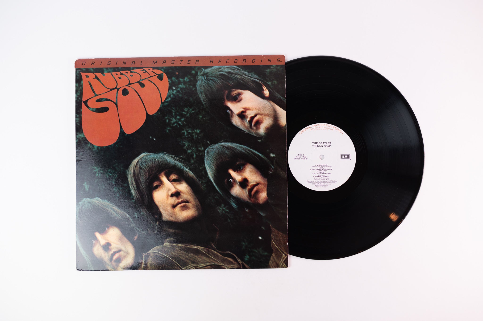 The Beatles - Rubber Soul on Mobile Fidelity Sound Lab MFSL Reissue