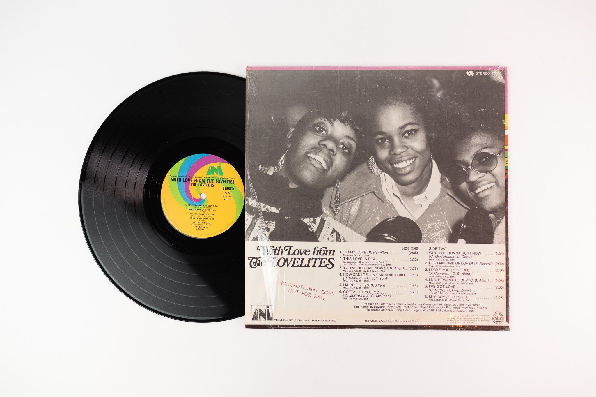 The Lovelites - With Love From The Lovelites on Uni