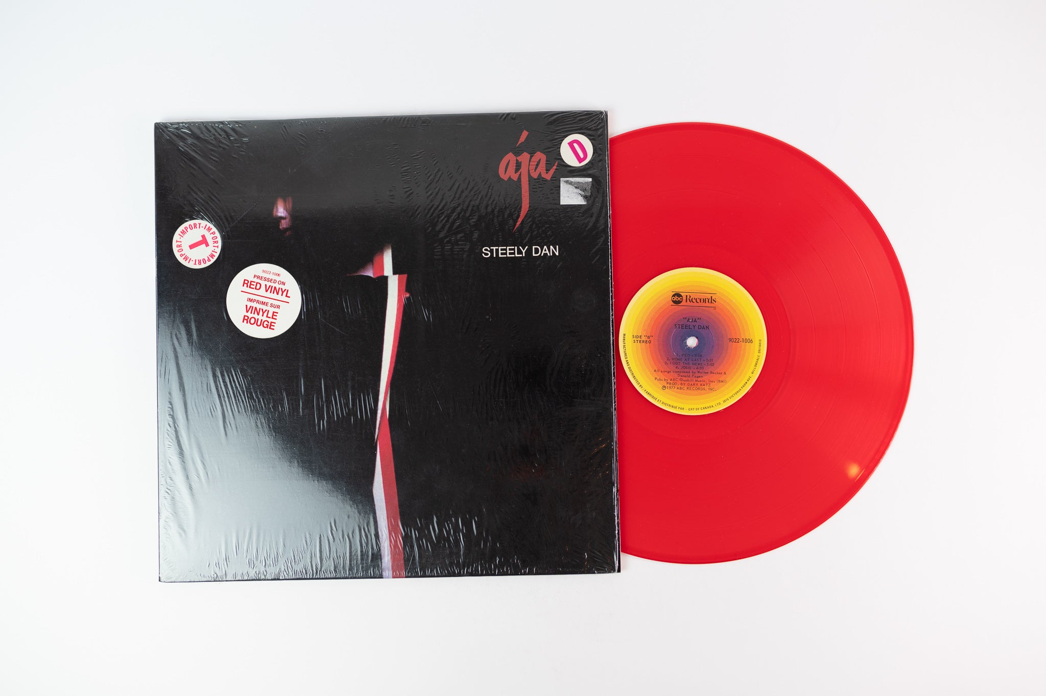 Steely Dan - Aja on ABC Red Vinyl Canadian Pressing