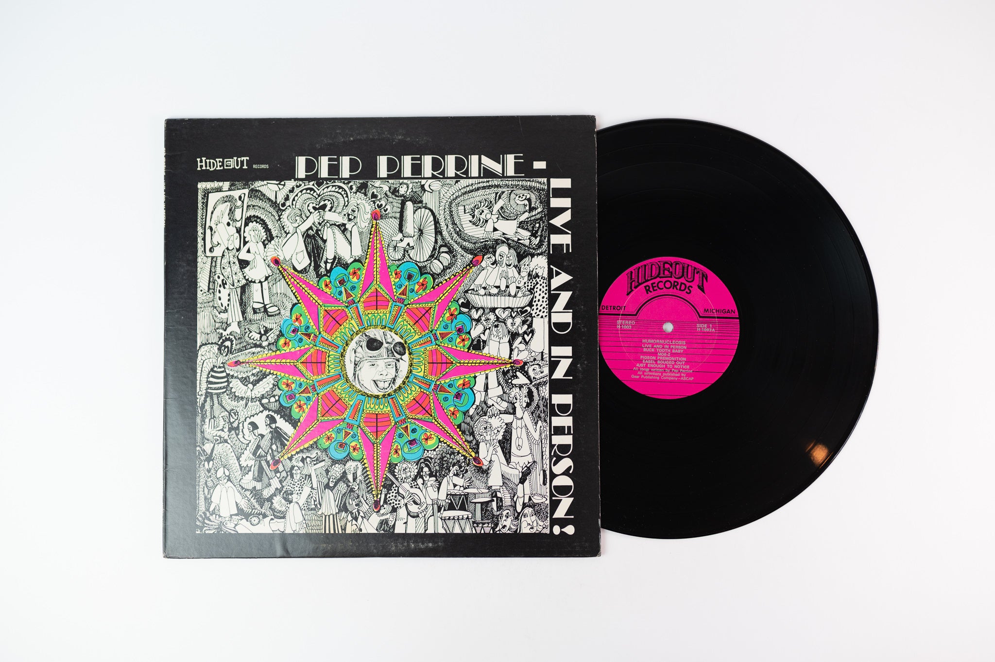 Pep Perrine - Live And In Person! on Hideout