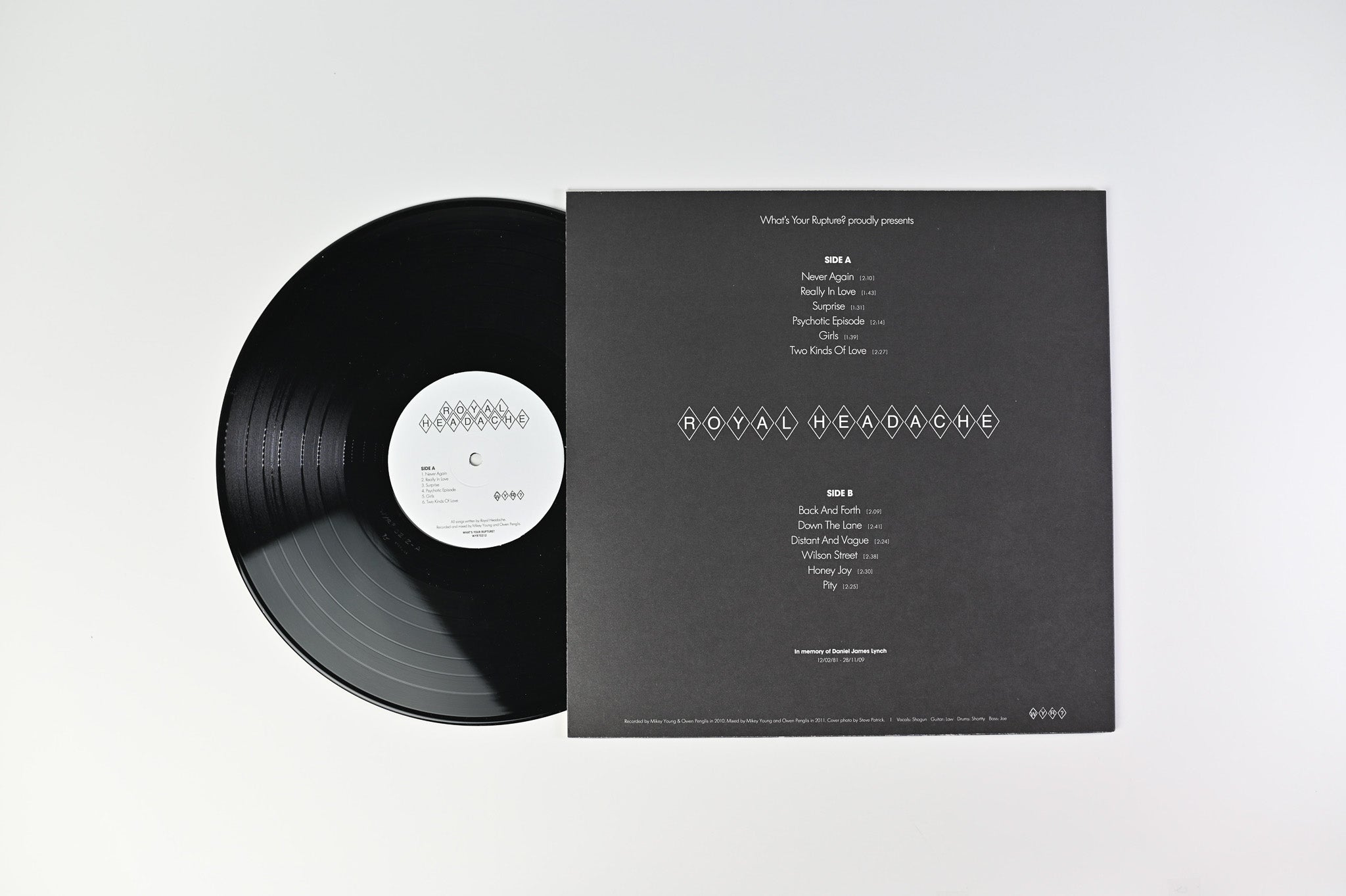 Royal Headache - Royal Headache on What's Your Rupture Reissue