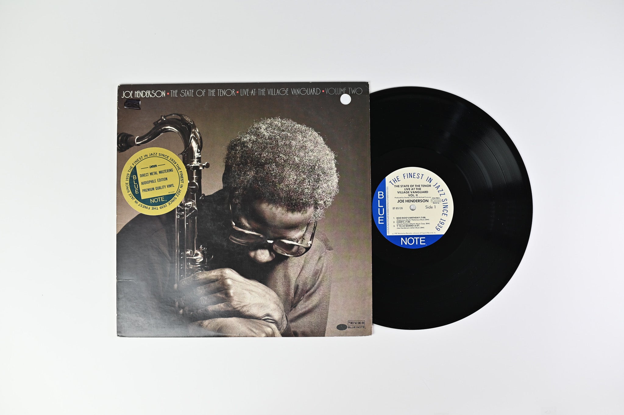 Joe Henderson - The State Of The Tenor • Live At The Village Vanguard • Volume Two on Blue Note DMM