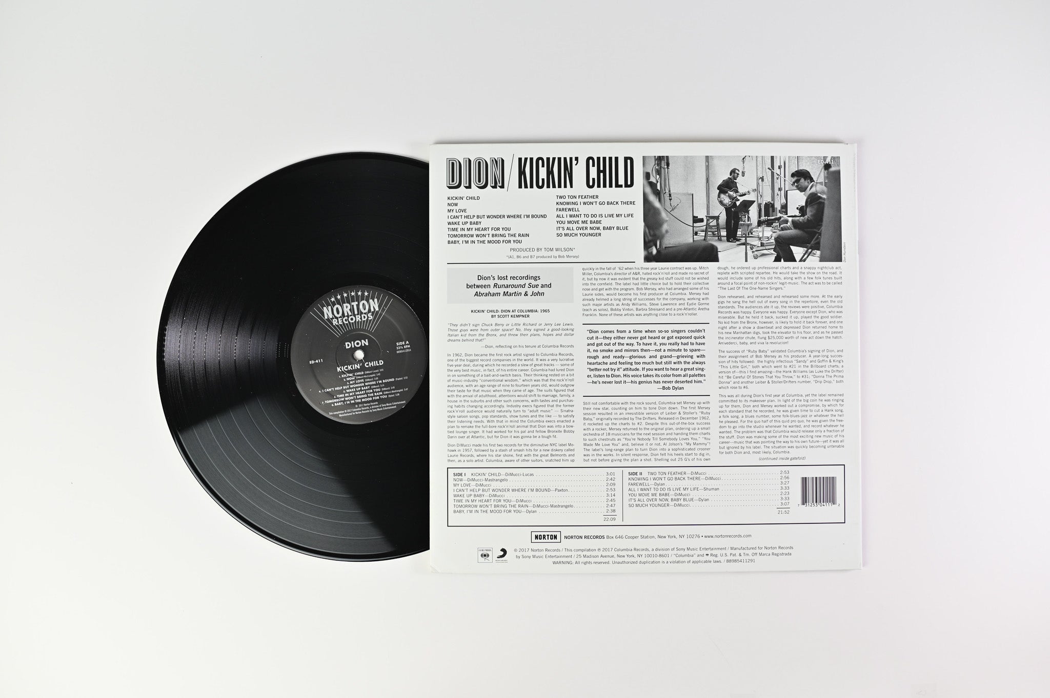 Dion - Kickin' Child: The Lost Album 1965 on Norton