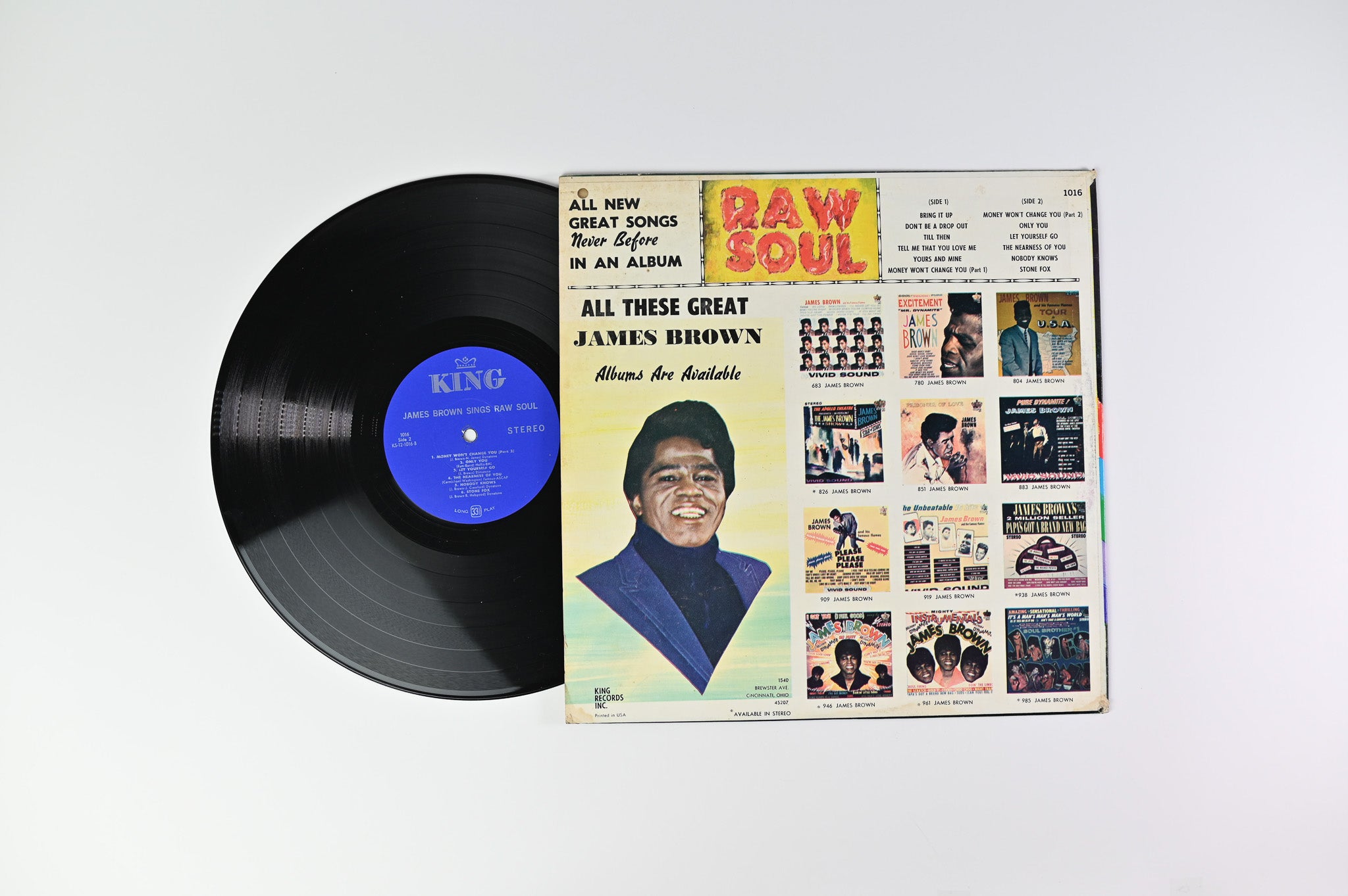 James Brown - Raw Soul on King Stereo