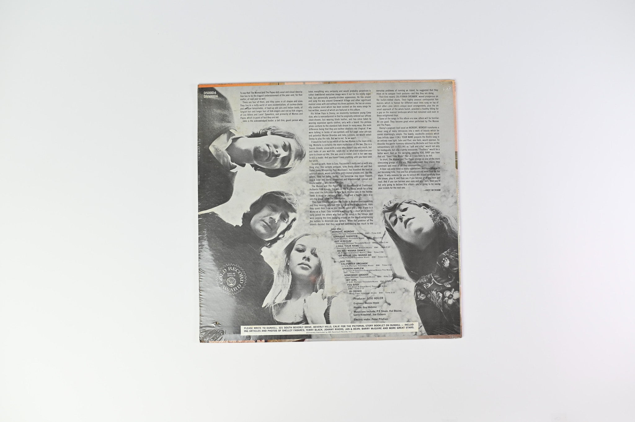 The Mamas & The Papas - If You Can Believe Your Eyes And Ears on Dunhill Sealed Reissue