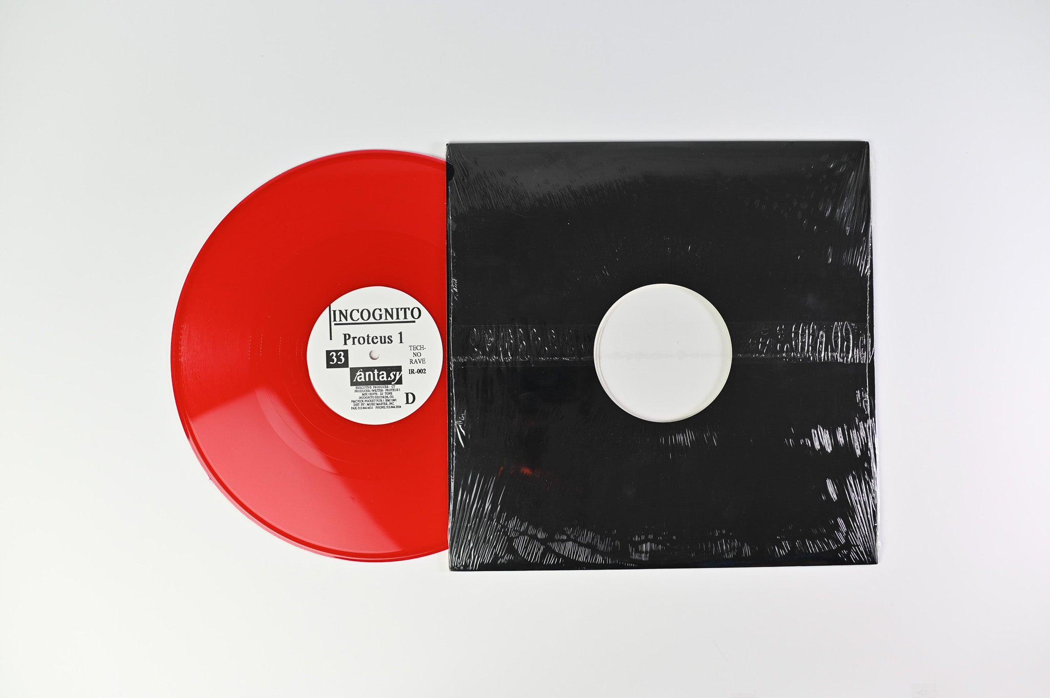 Proteus 1 - Amnesia on Incognito Red Vinyl 12"