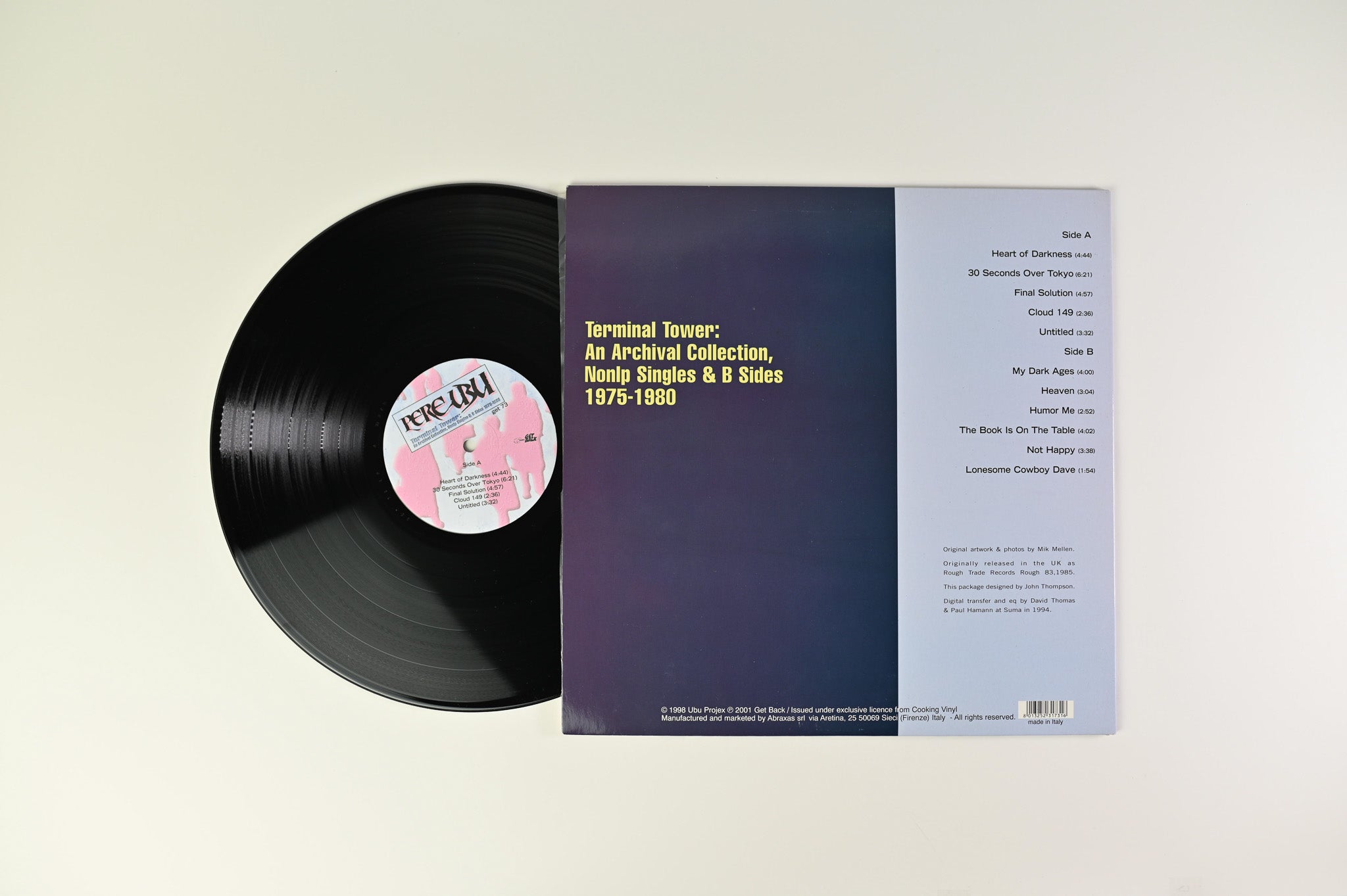 Pere Ubu - Terminal Tower: An Archival Collection, Nonlp Singles & B Sides 1975-1980 on Get Back