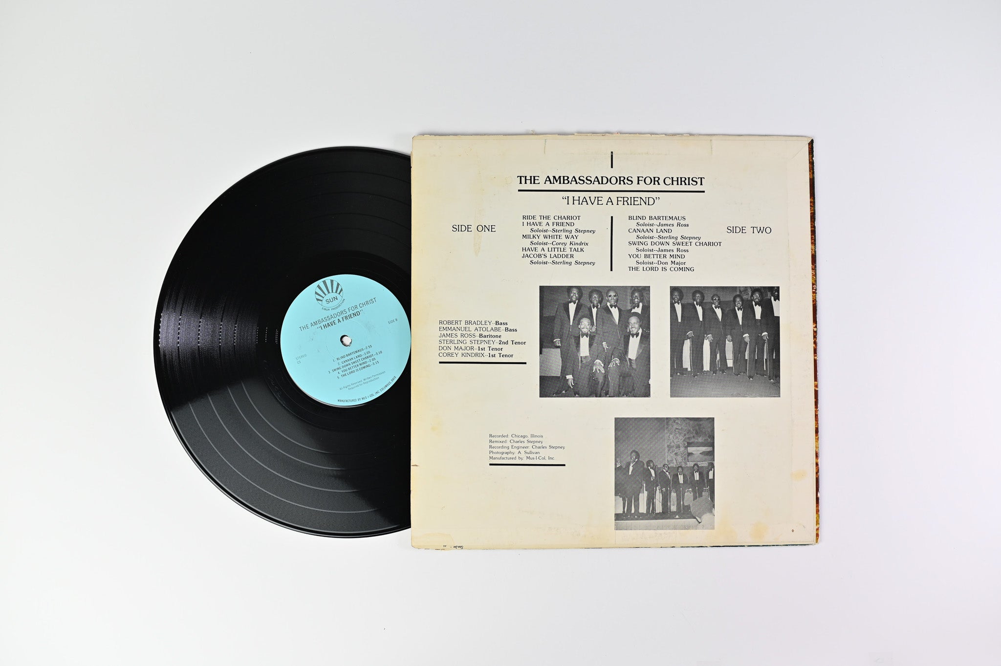 The Ambassadors For Christ - I Have A Friend on Sun Private Press