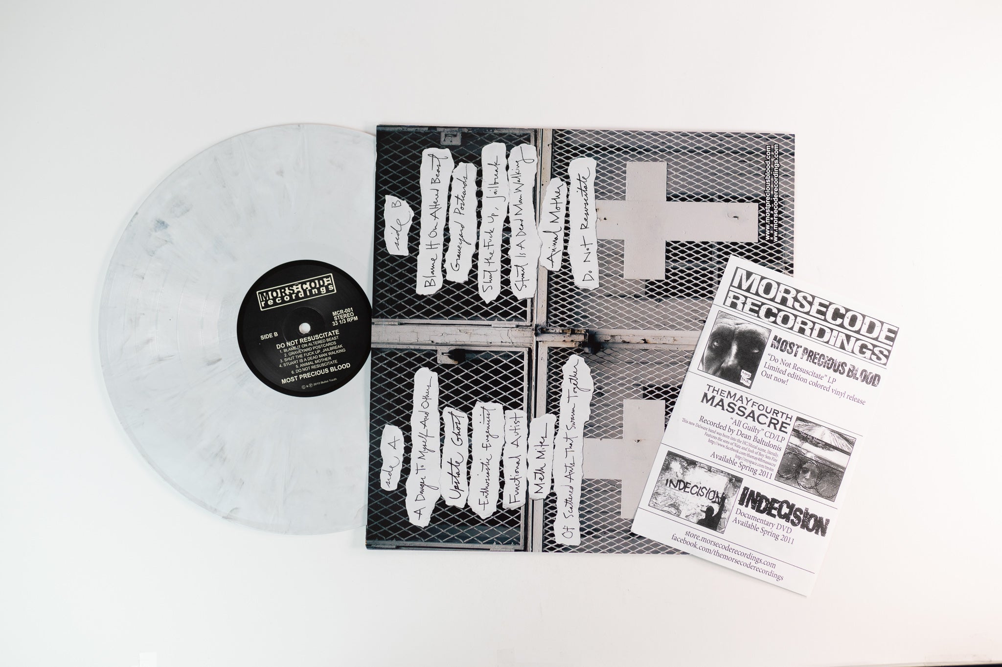 MPB - Do Not Resuscitate on Morsecode Recordings / Bullet Tooth - Marble Vinyl
