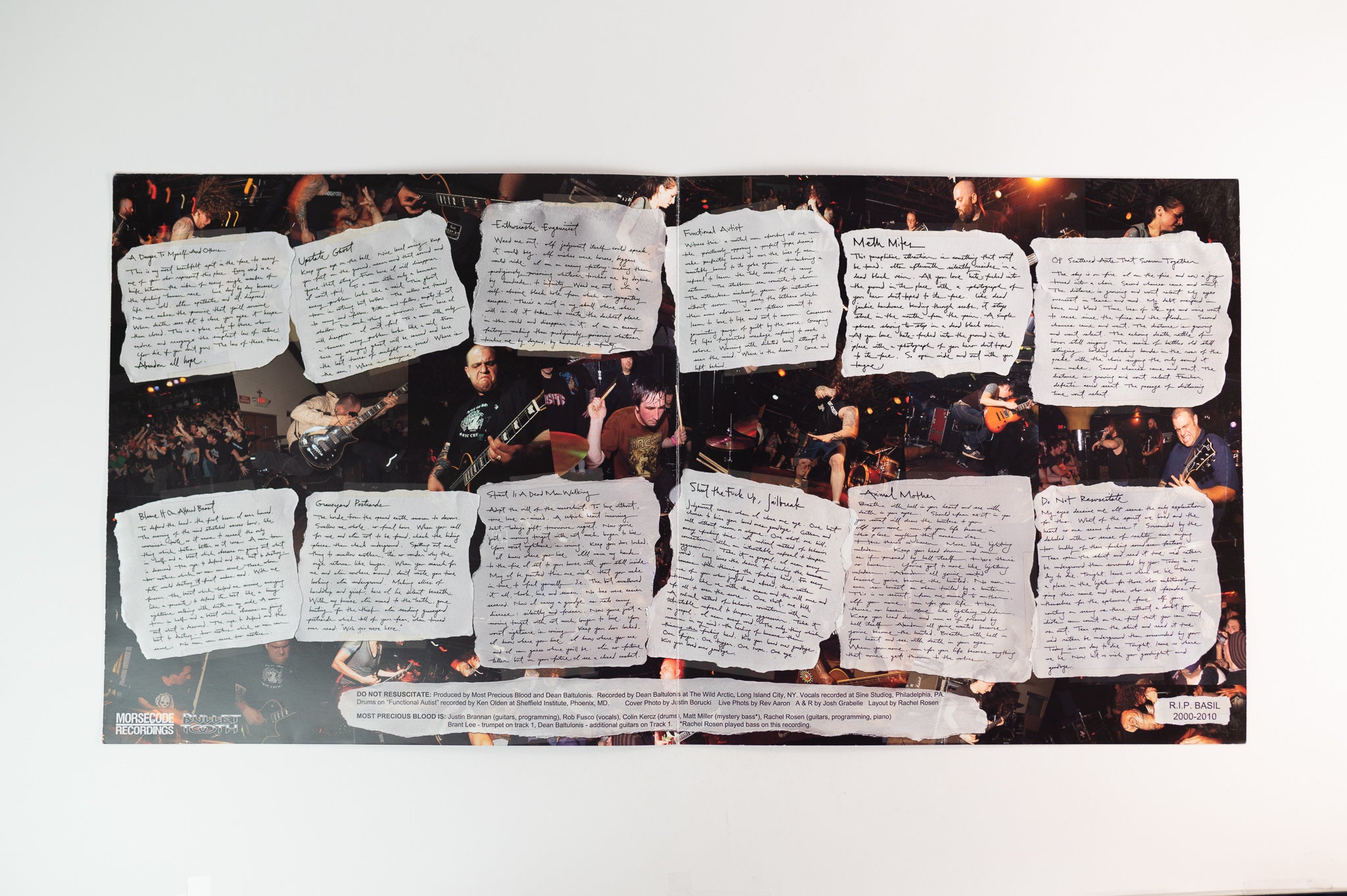 MPB - Do Not Resuscitate on Morsecode Recordings / Bullet Tooth - Marble Vinyl