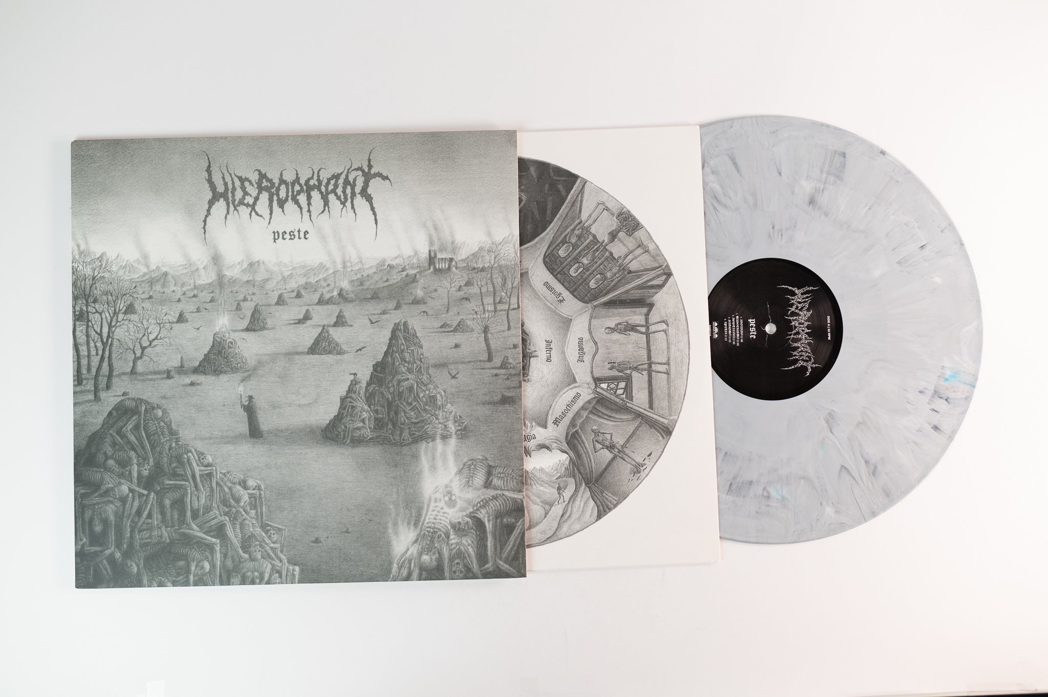 Hierophant - Peste on Bridge Nine Records - Gray Vinyl