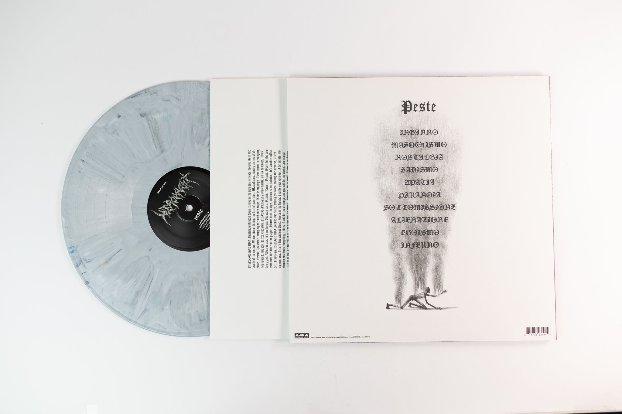 Hierophant - Peste on Bridge Nine Records - Gray Vinyl