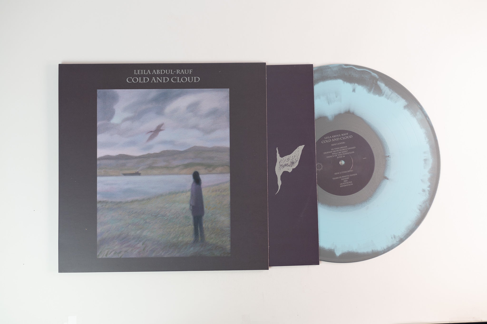 Leila Abdul Rauf - Cold And Cloud on Saadi Saati - Blue & Silver Vinyl